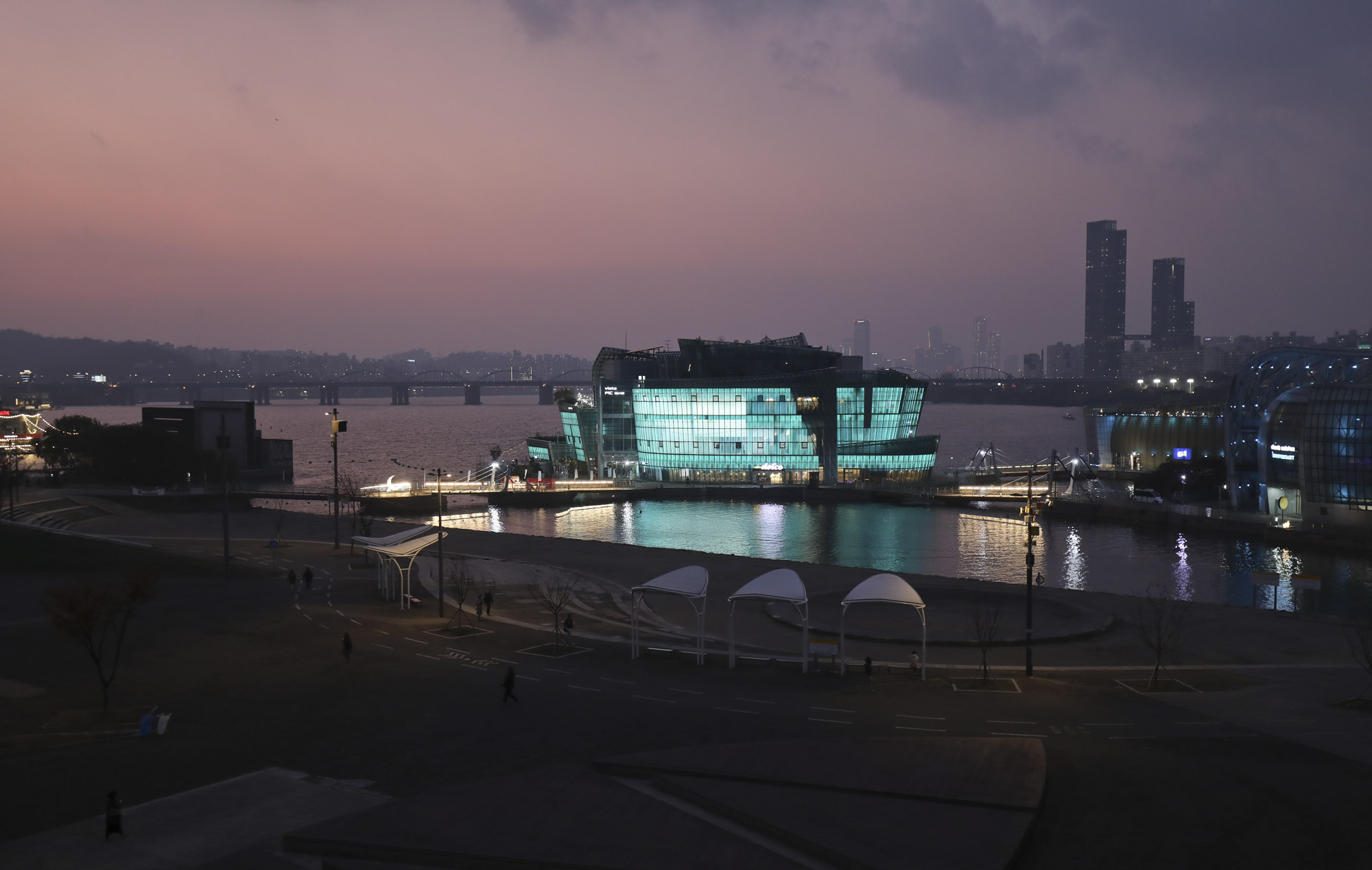 그린오로라;세빛섬;새빛섬