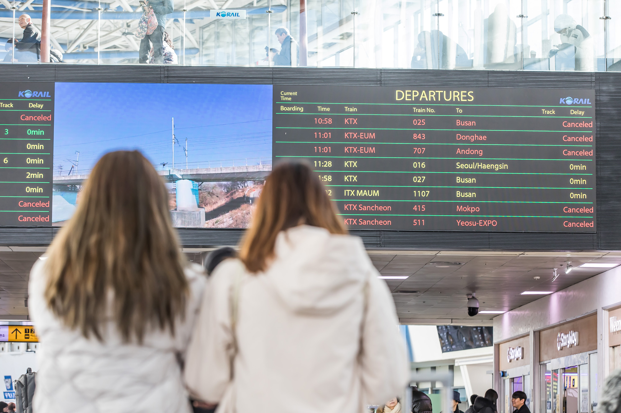 사회;사건사고;파업;총파업;전국철도노동조합총파업;철도노조파업;서울역파업스케치