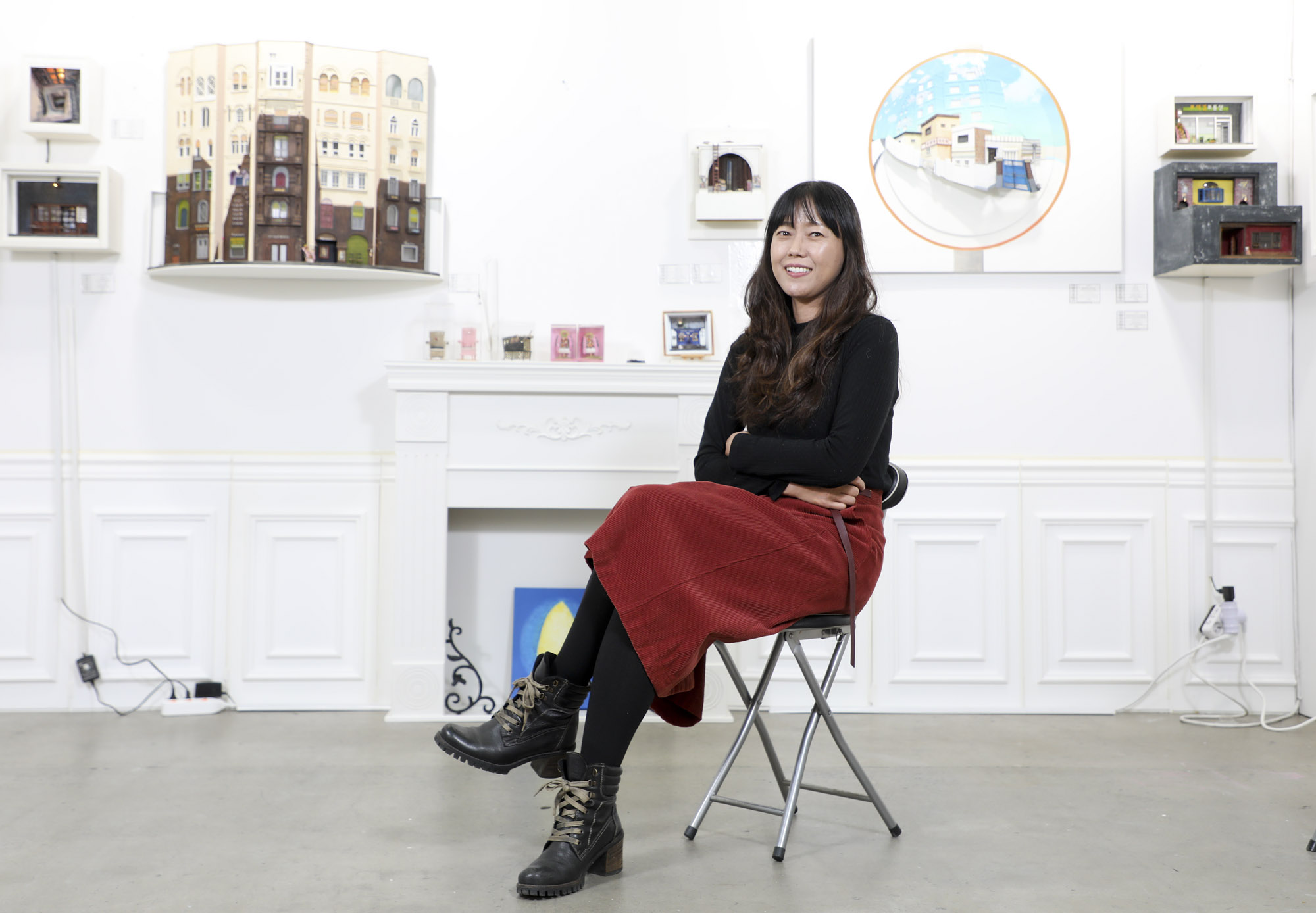 강명숙;강명숙작가;한국미술응원프로젝트;화가의방;작가