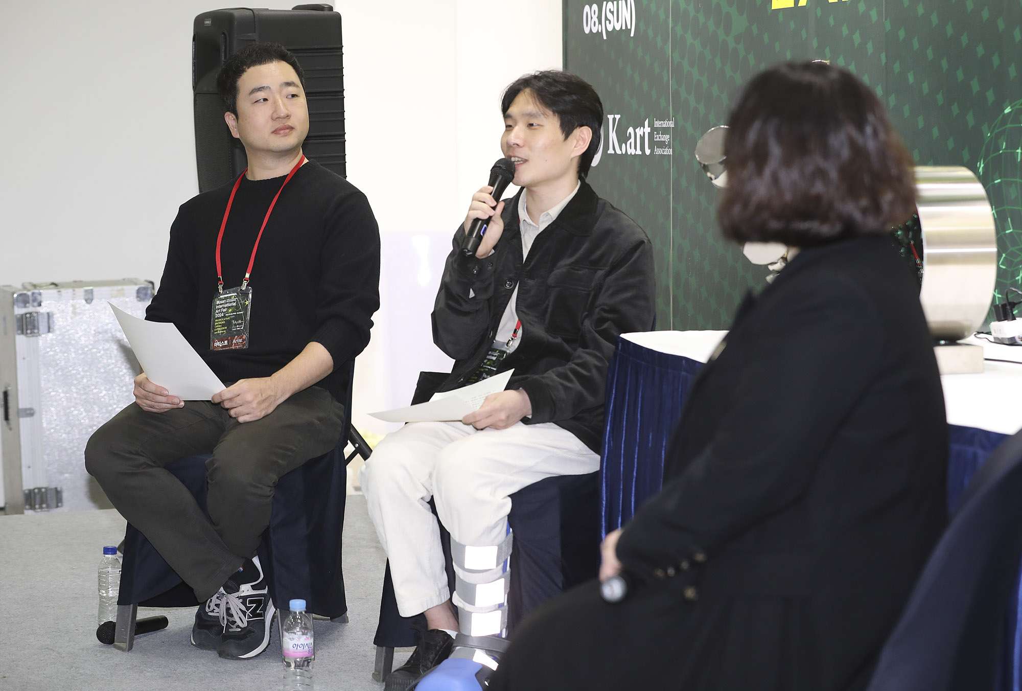 부산국제아트페어;작가와의대화;그림;부산전시