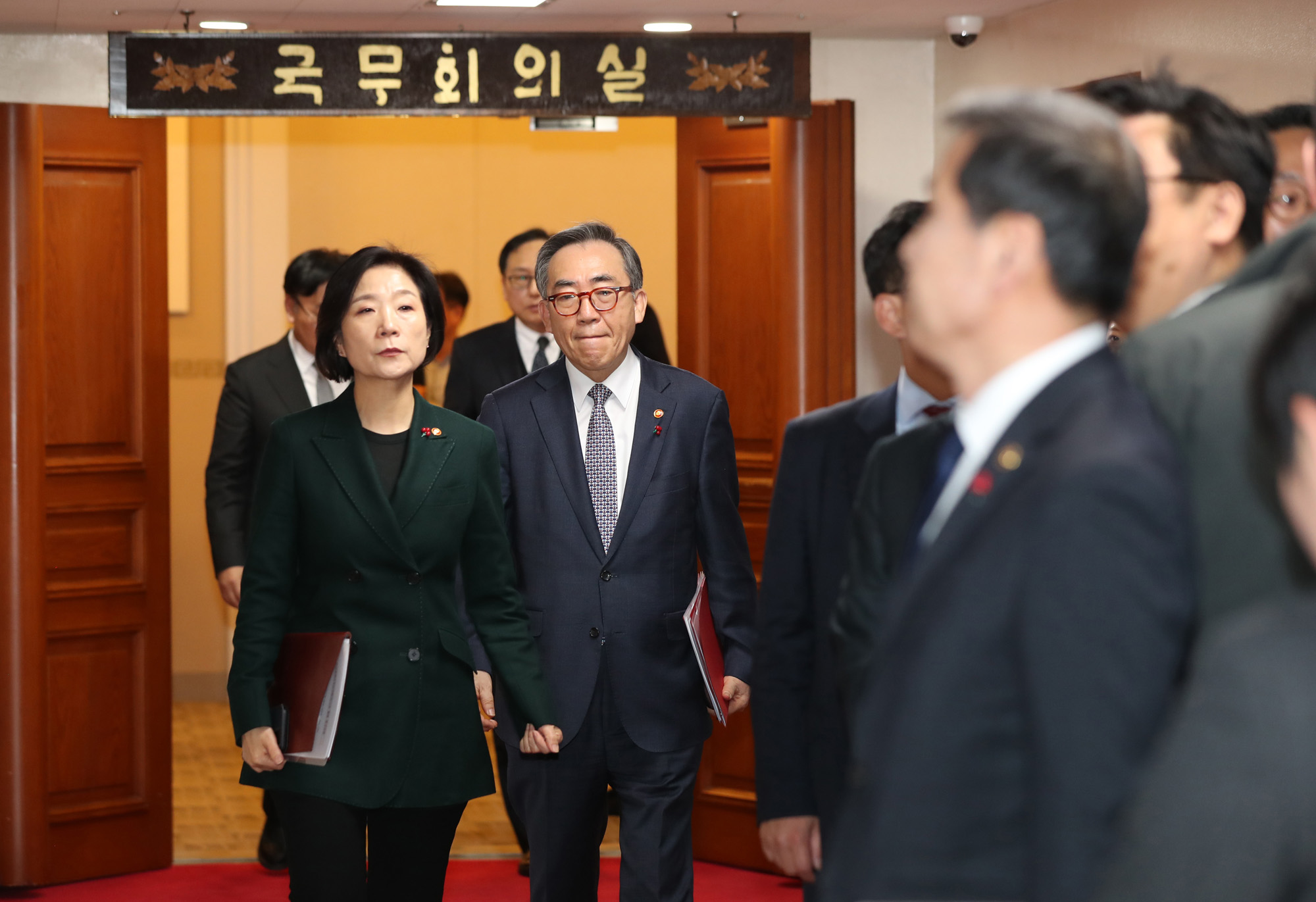 국무위원 간담회;정부서울청사