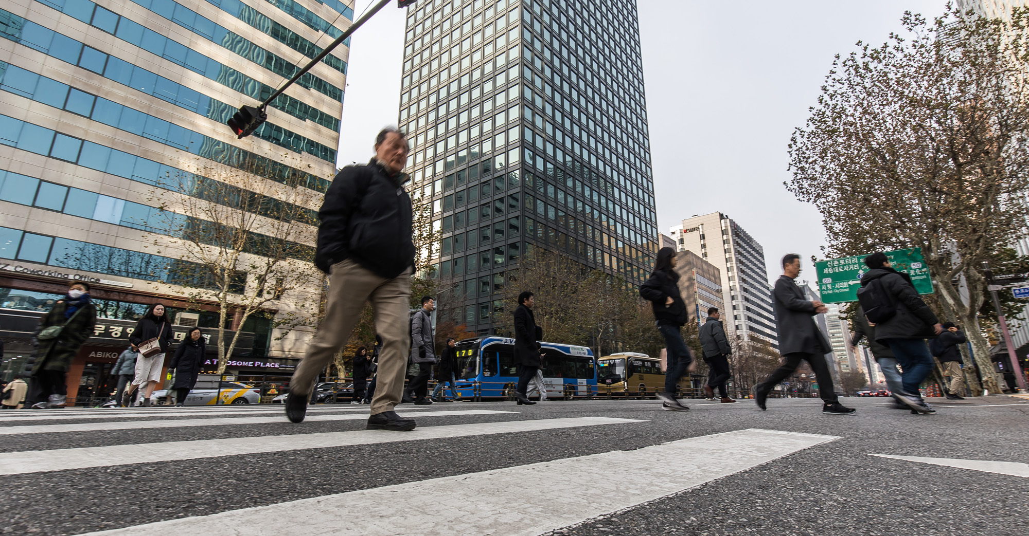 사회;경제;정치불확실성;비상계엄후폭풍;한국경제파장;종로구횡단보도;직장인횡단보도