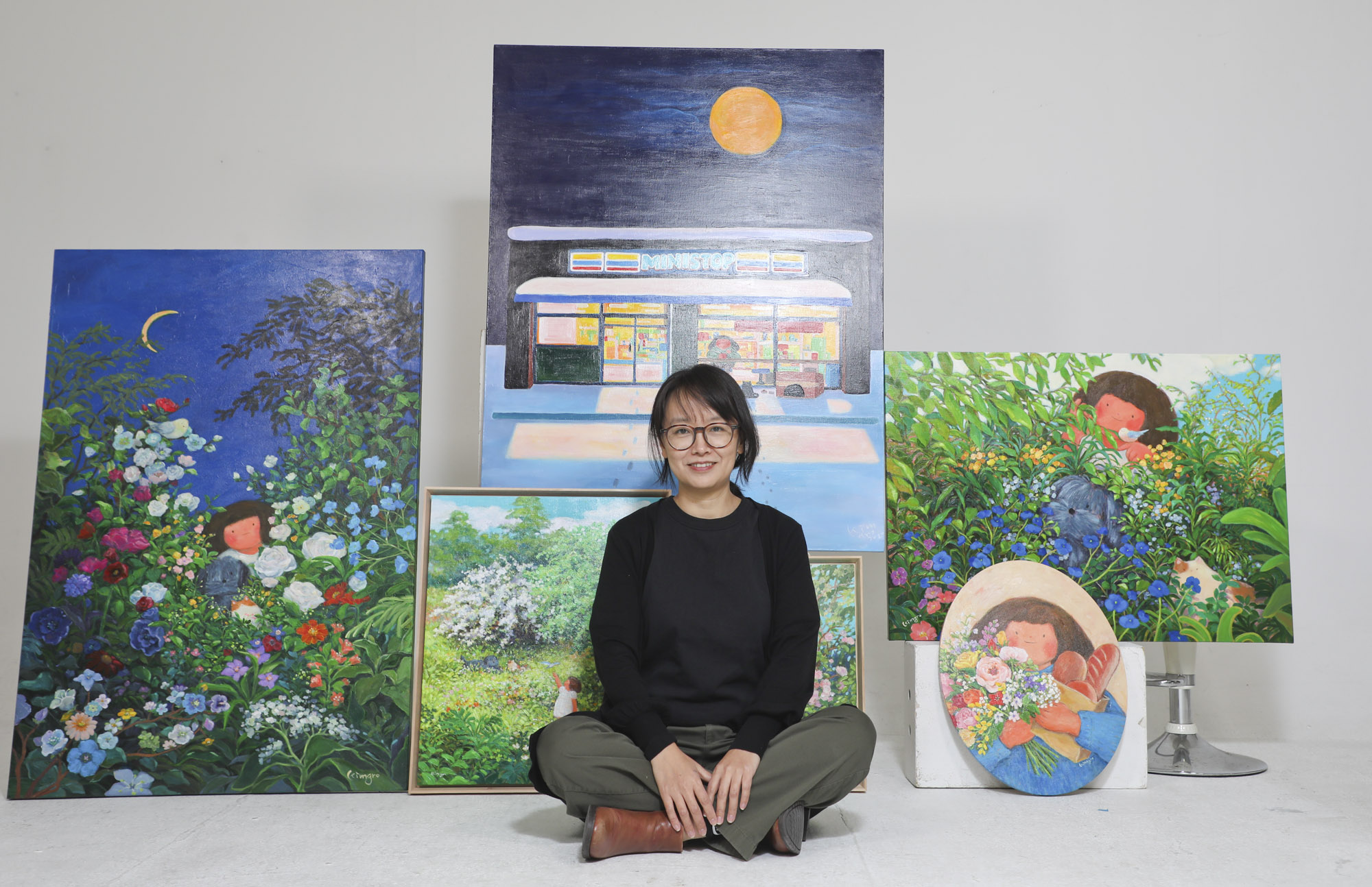 김그로;김그로작가;화가;한국미술응원프로젝트;그림;화가의방