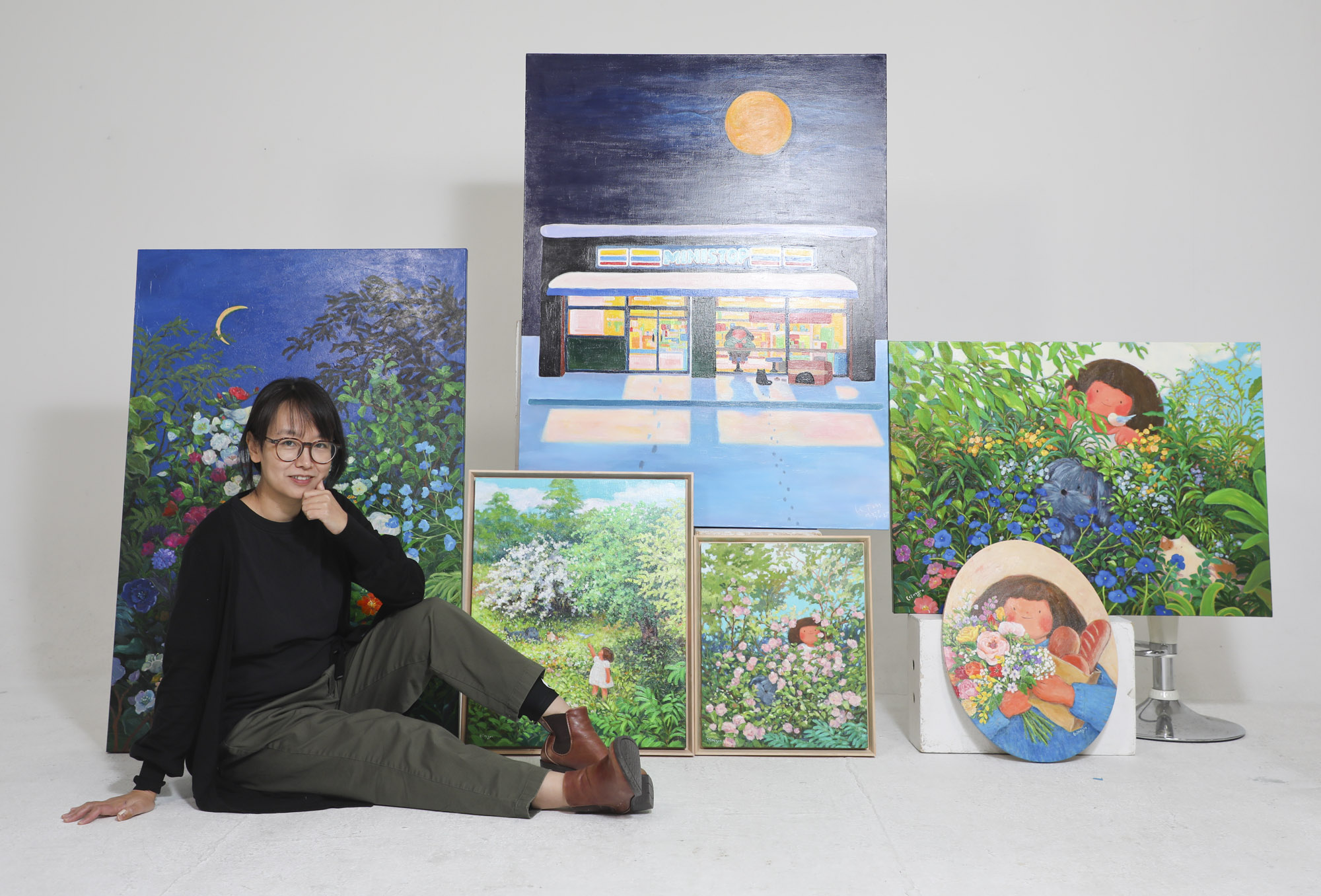 김그로;김그로작가;화가;한국미술응원프로젝트;그림;화가의방