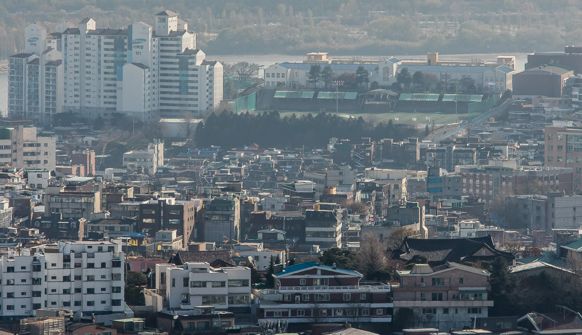 경제;부동산;부동산재개발;한남4구역재개발사업지;용산한남동재개발;삼성물산;현대건설;건설사경쟁;보광동360번지일원;대단지아파트