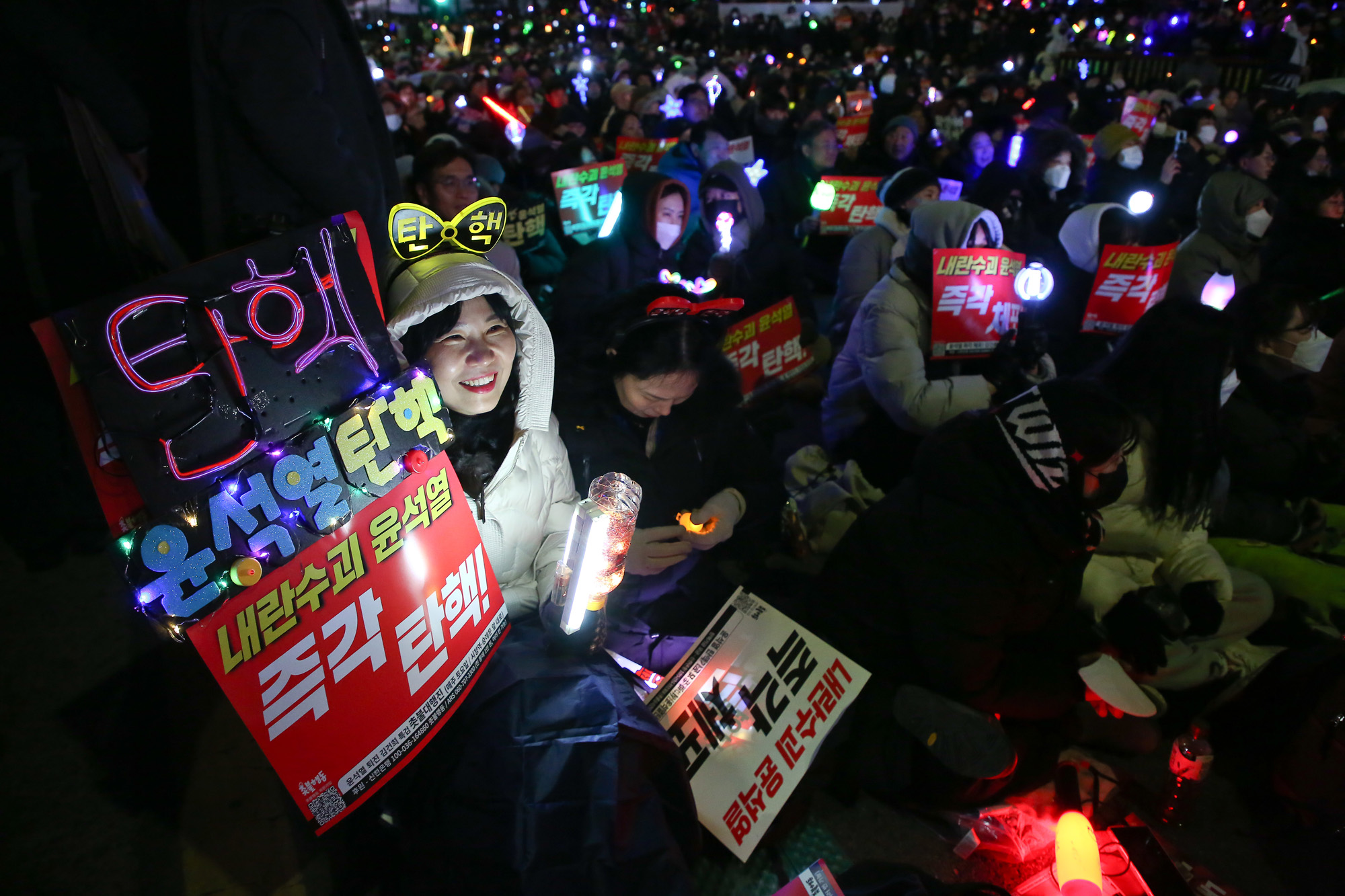 윤석열 탄핵 촛불행동 집회