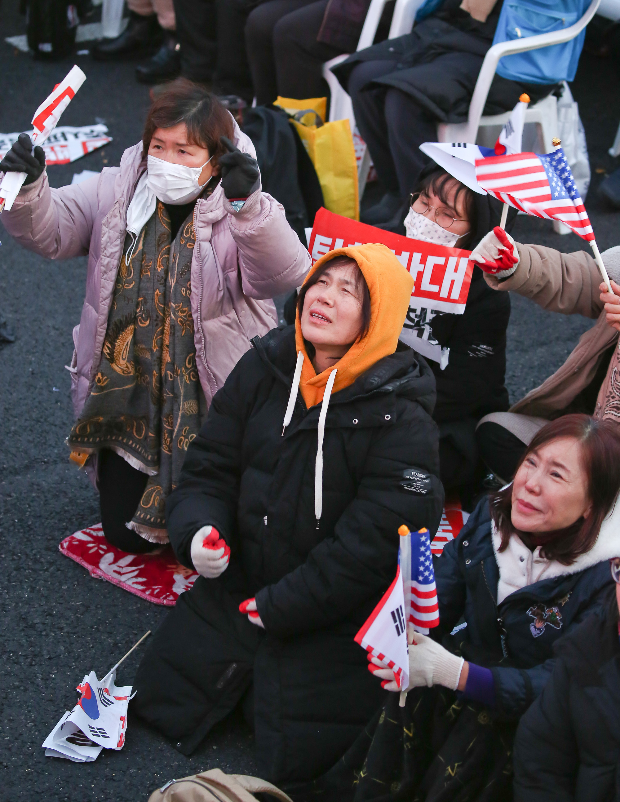 광화문 국민혁명대회 집회 보수 시민;세종대로