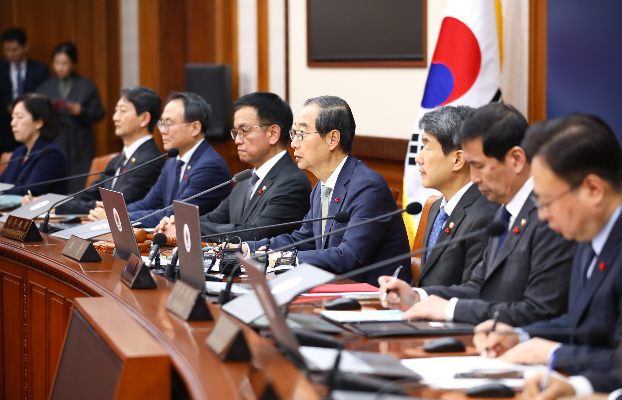 임시국무회의 한덕수