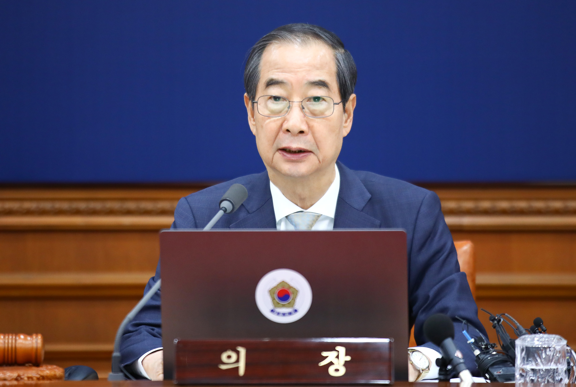 임시국무회의 한덕수