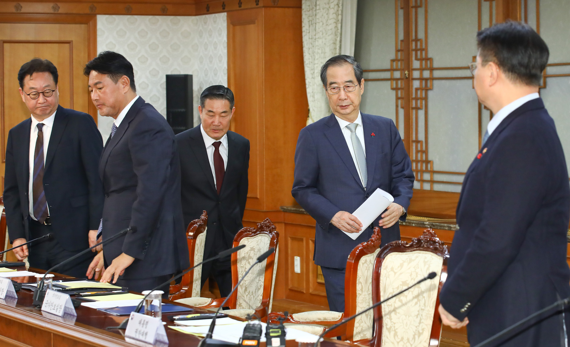 한덕수 국가안전보장회의