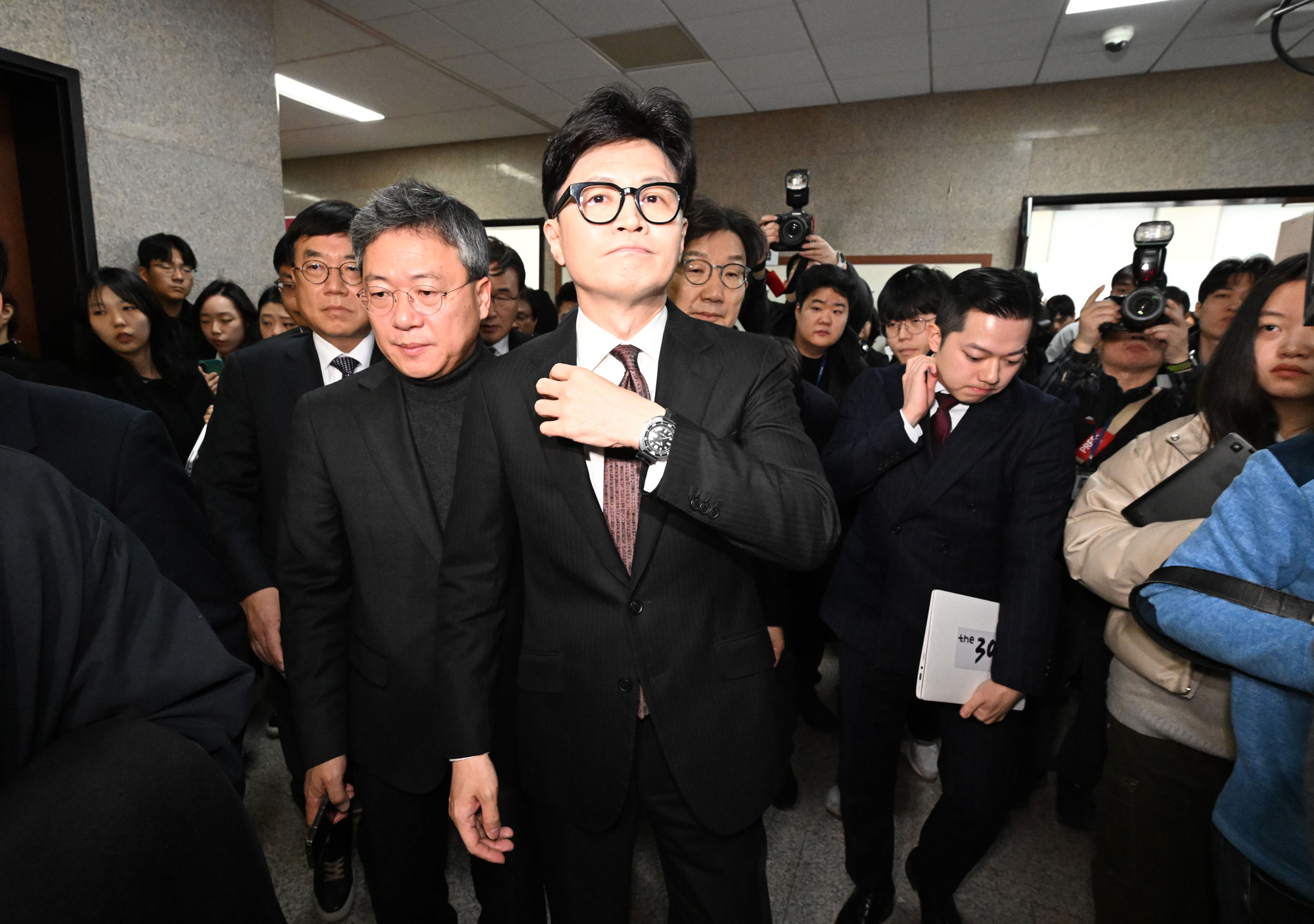 정치;정당;국민의힘;한동훈;대표;사퇴
