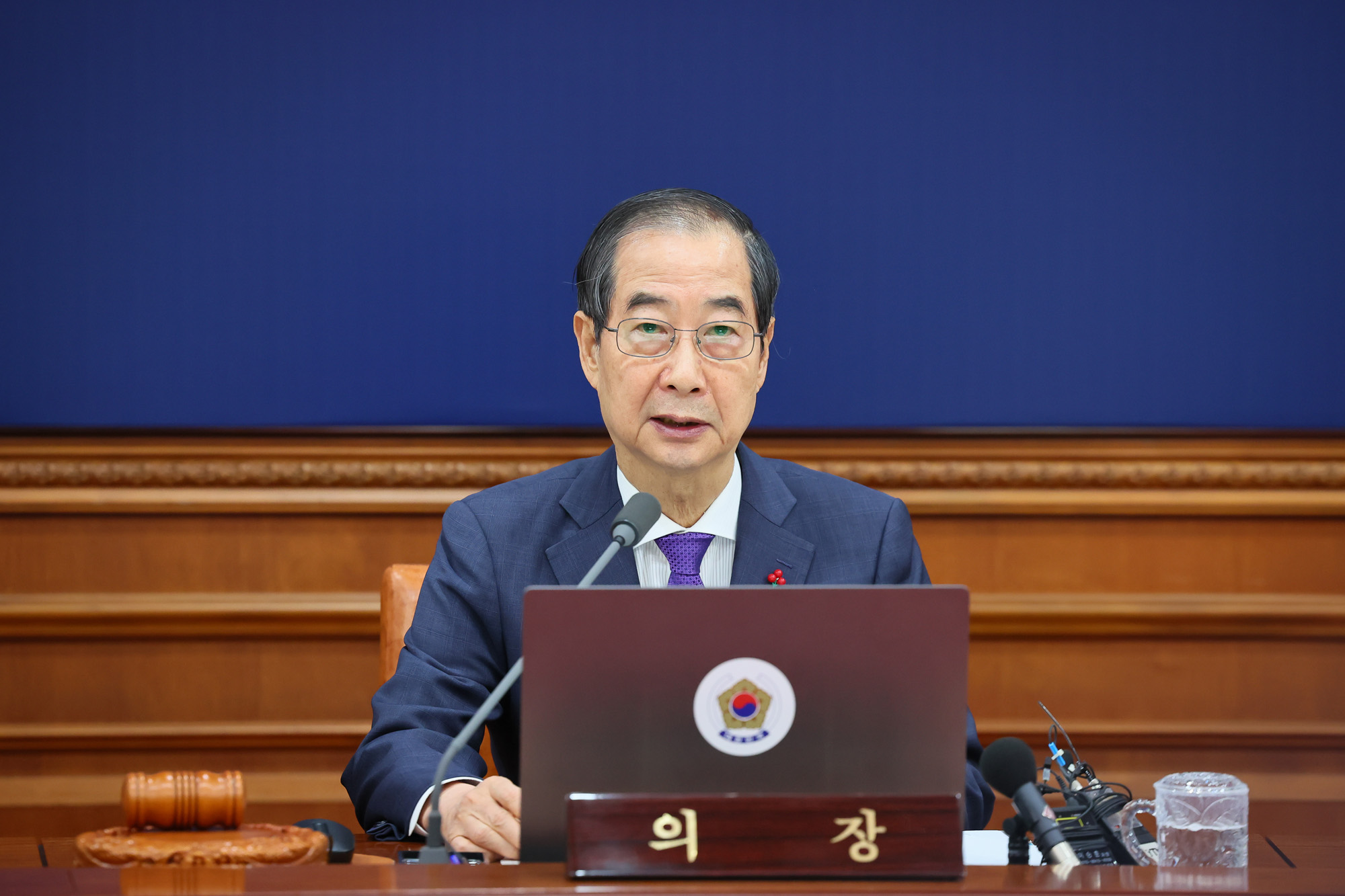 한덕수 권한대행 국무총리 국무회의
