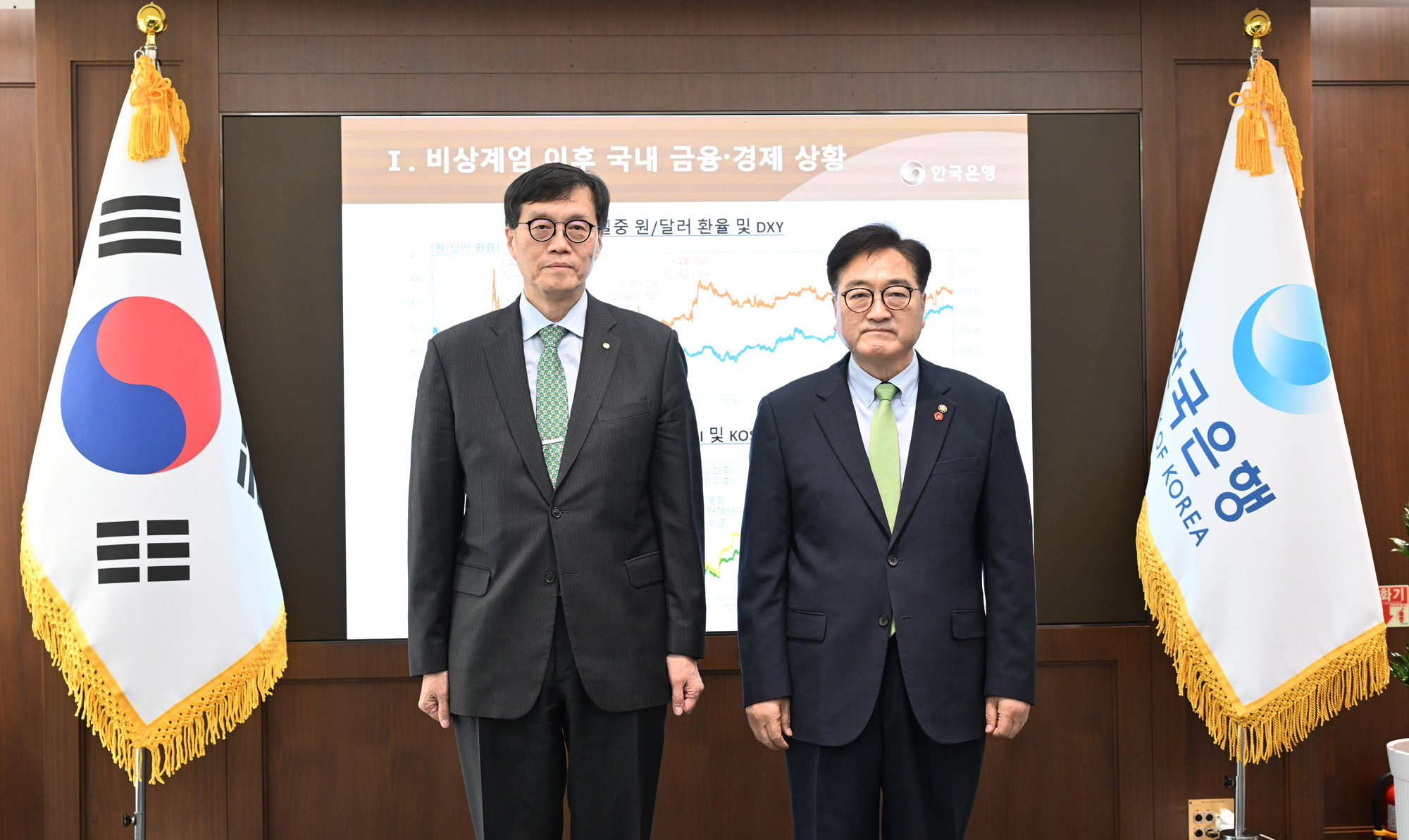 정치;국회;우원식 국회의장;이창용 한국은행총재