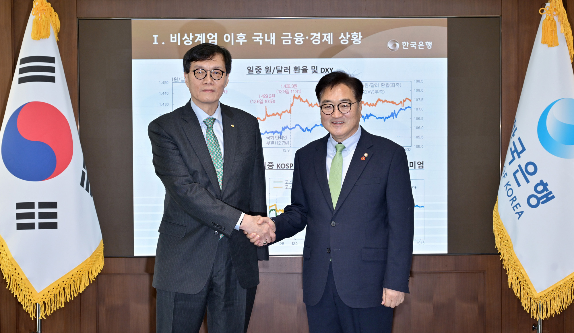 정치;국회;우원식 국회의장;이창용 한국은행총재