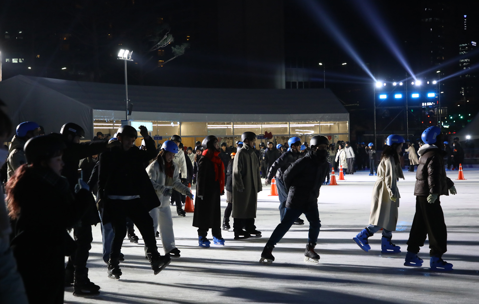 서울광장 스케이트 겨울