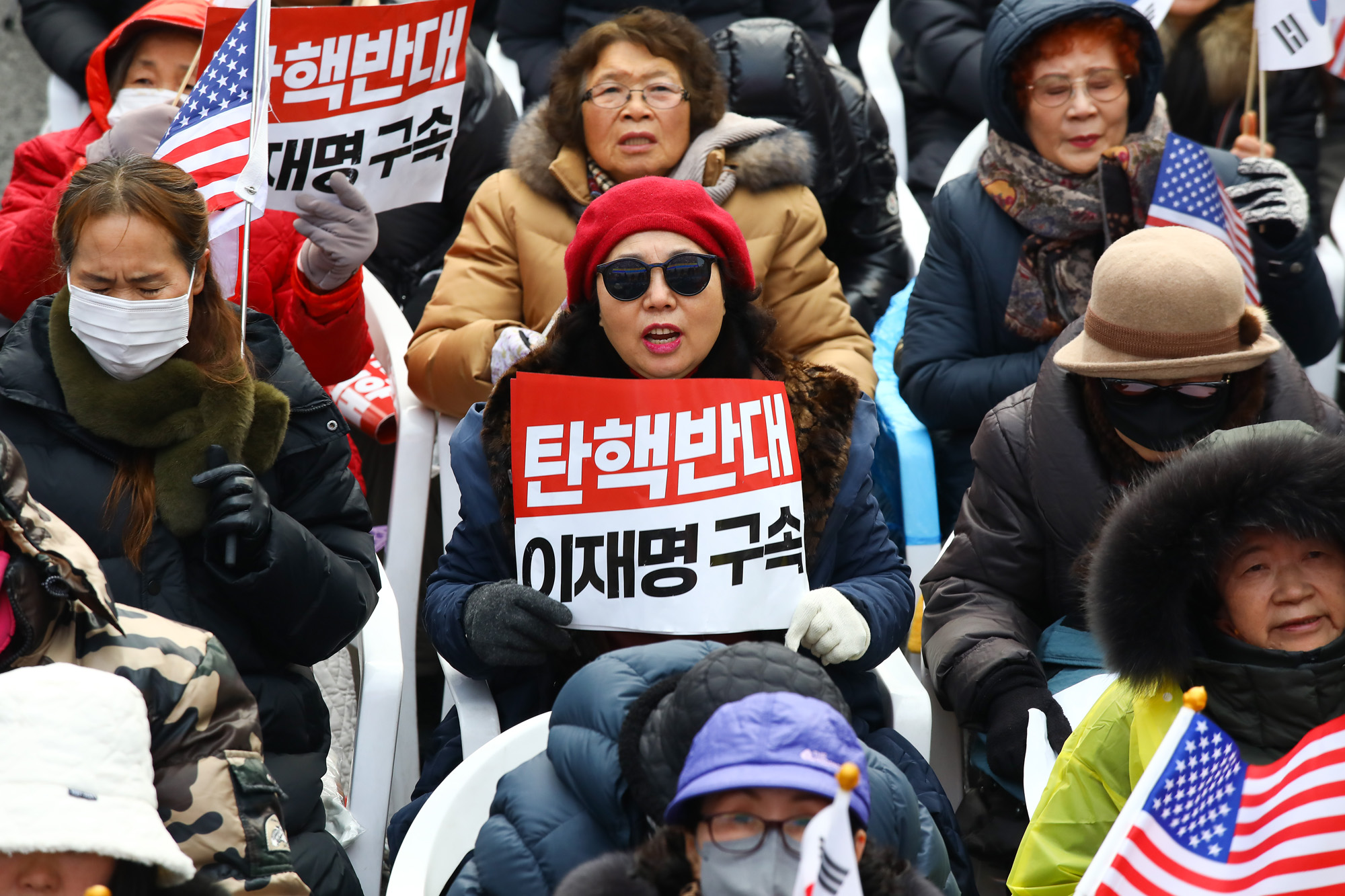 보수집회 세종대로 탄핵반대 광화문 국민혁명대