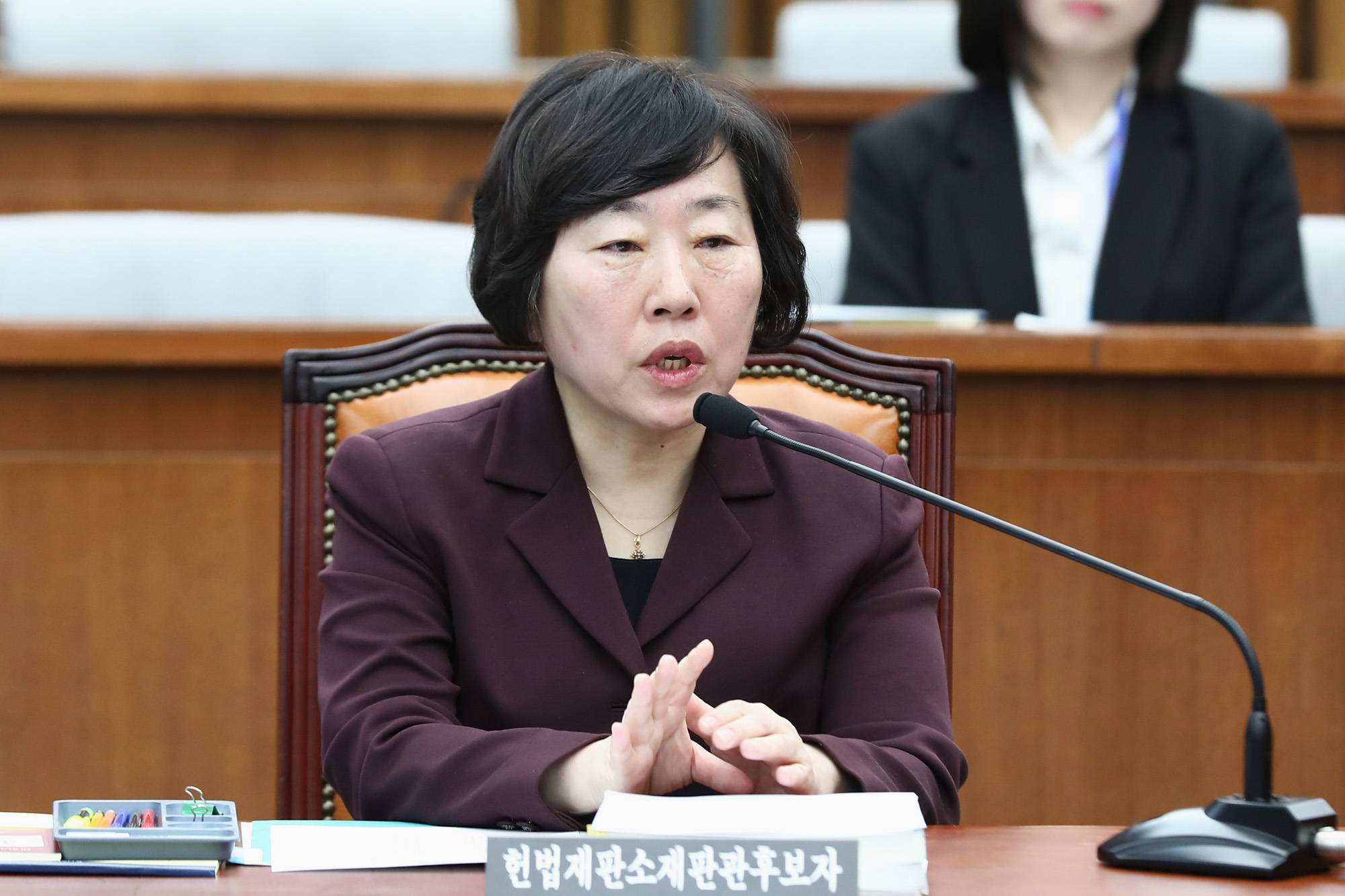 정치;국회;인사청문회;헌법재판관후보자;정계선