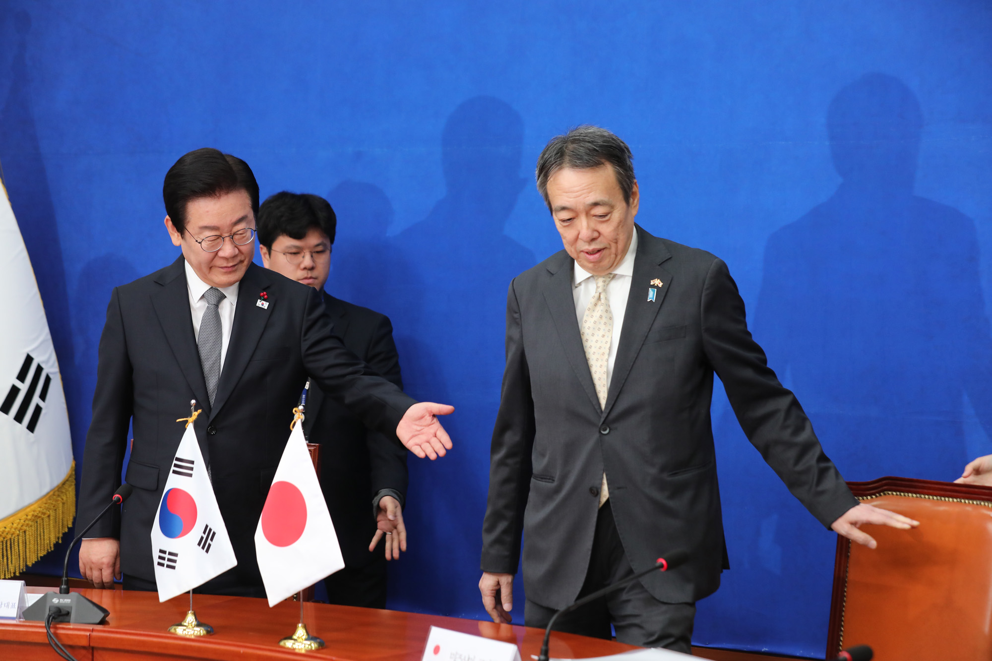 정치;국회;이재명;주한일본대사;미즈시마고이치