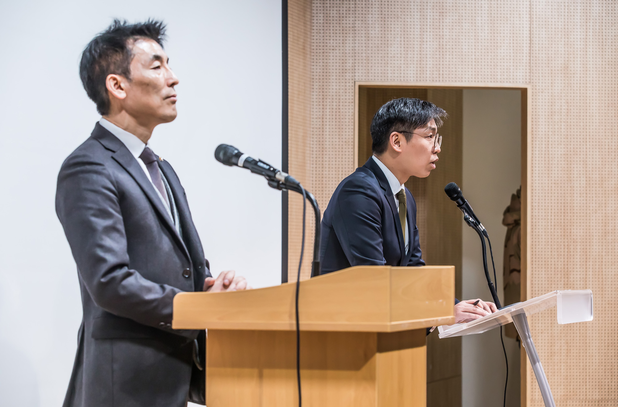 사회;정치;사건사고;계엄;12·3 비상계엄;내란사태;김용현전국방부장관;김용현변호인단기자회견;이하상;유승수;한국컨퍼런스센터