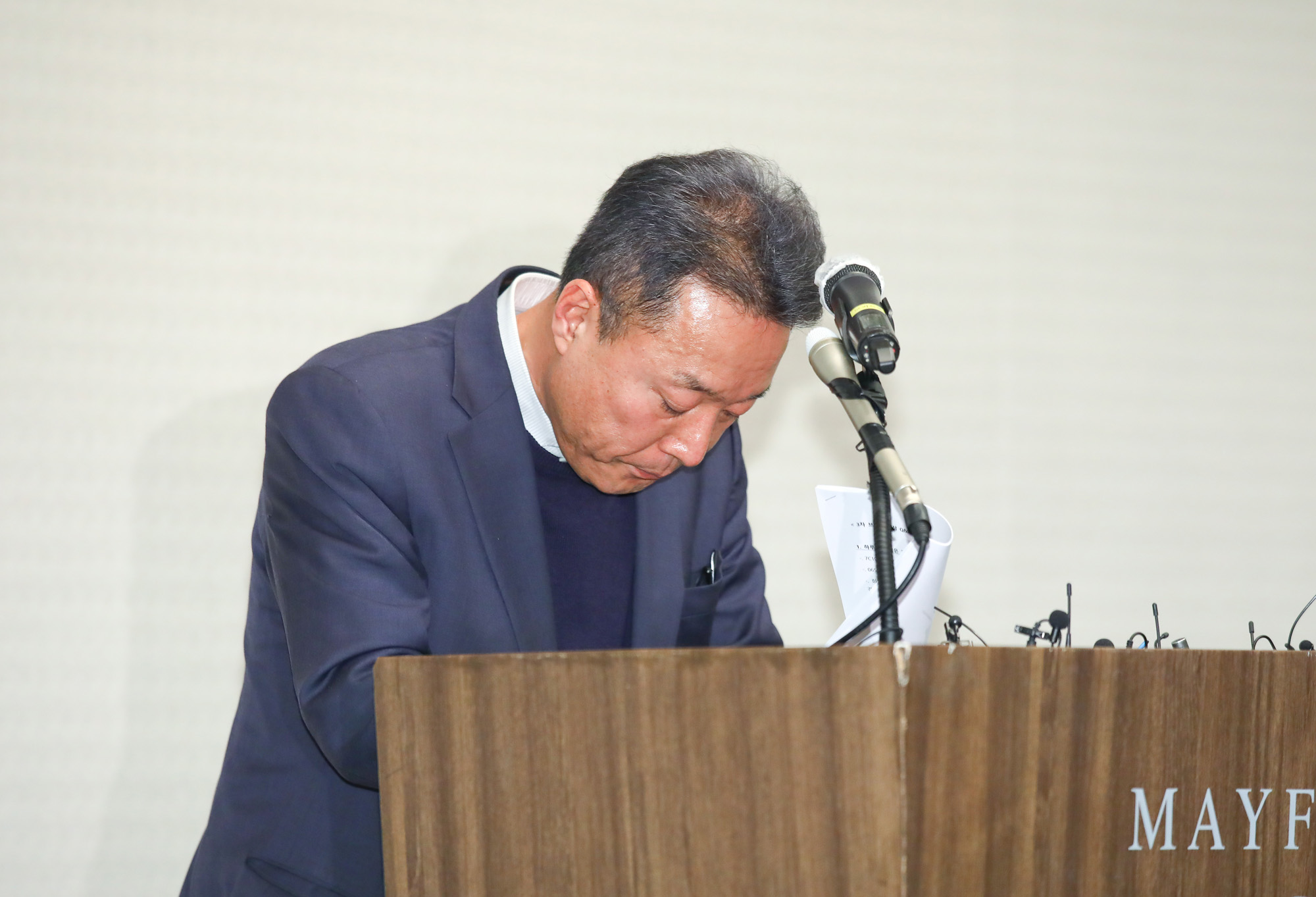 무안 여객기 참사 제주항공 브리핑 송경호