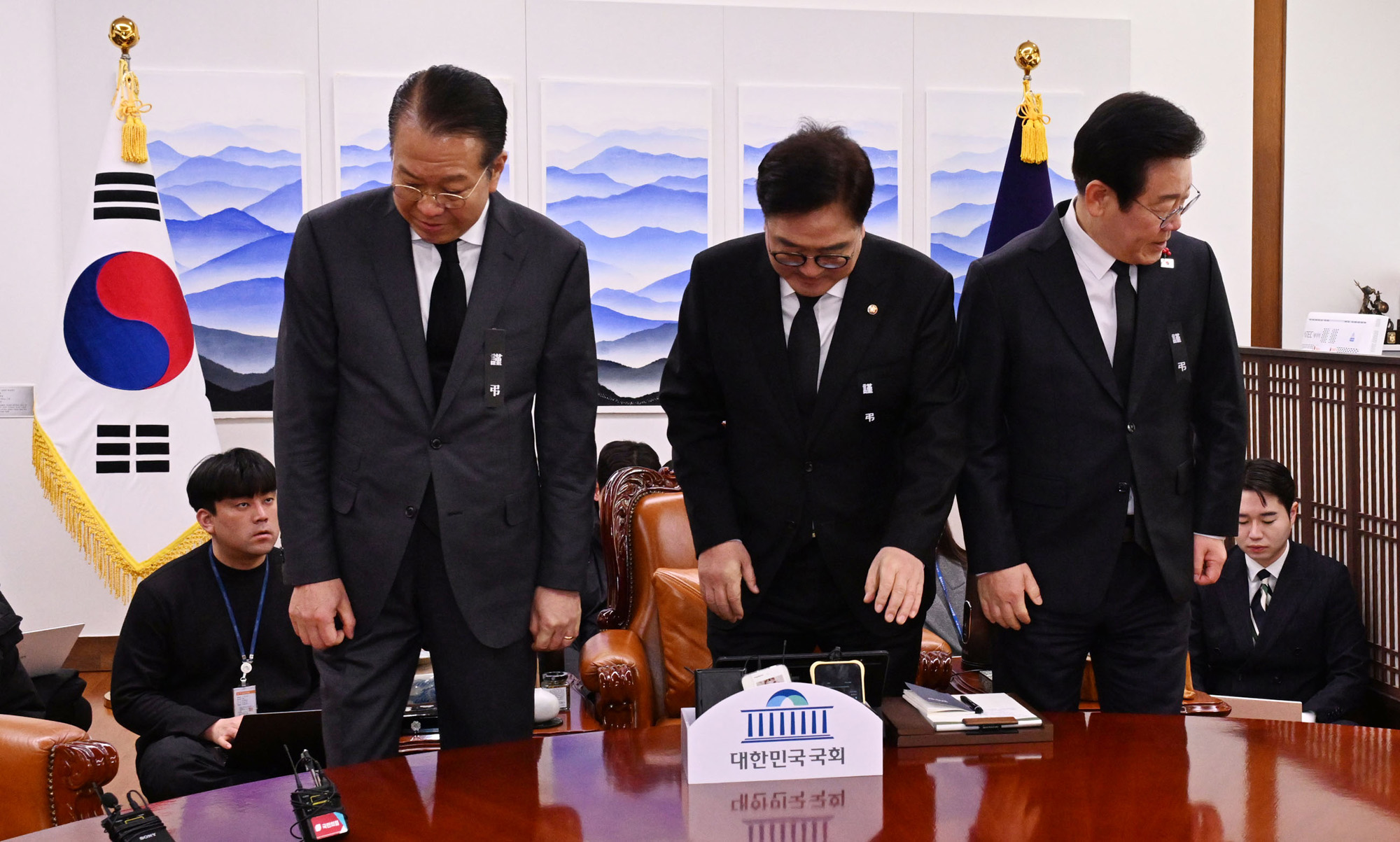 정치;국회;우원식 국회의장;여야대표회동;이재명;권영세