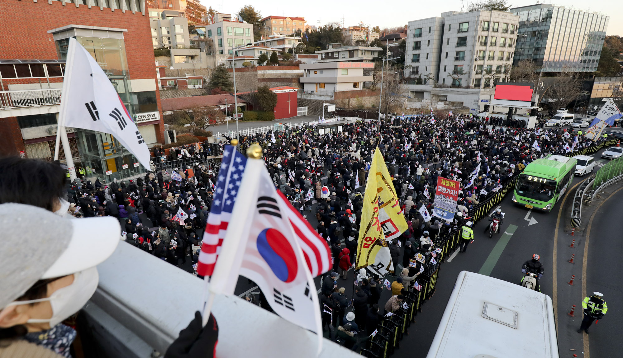 윤석열;윤석열지지자;대통령탄핵;한남동관저