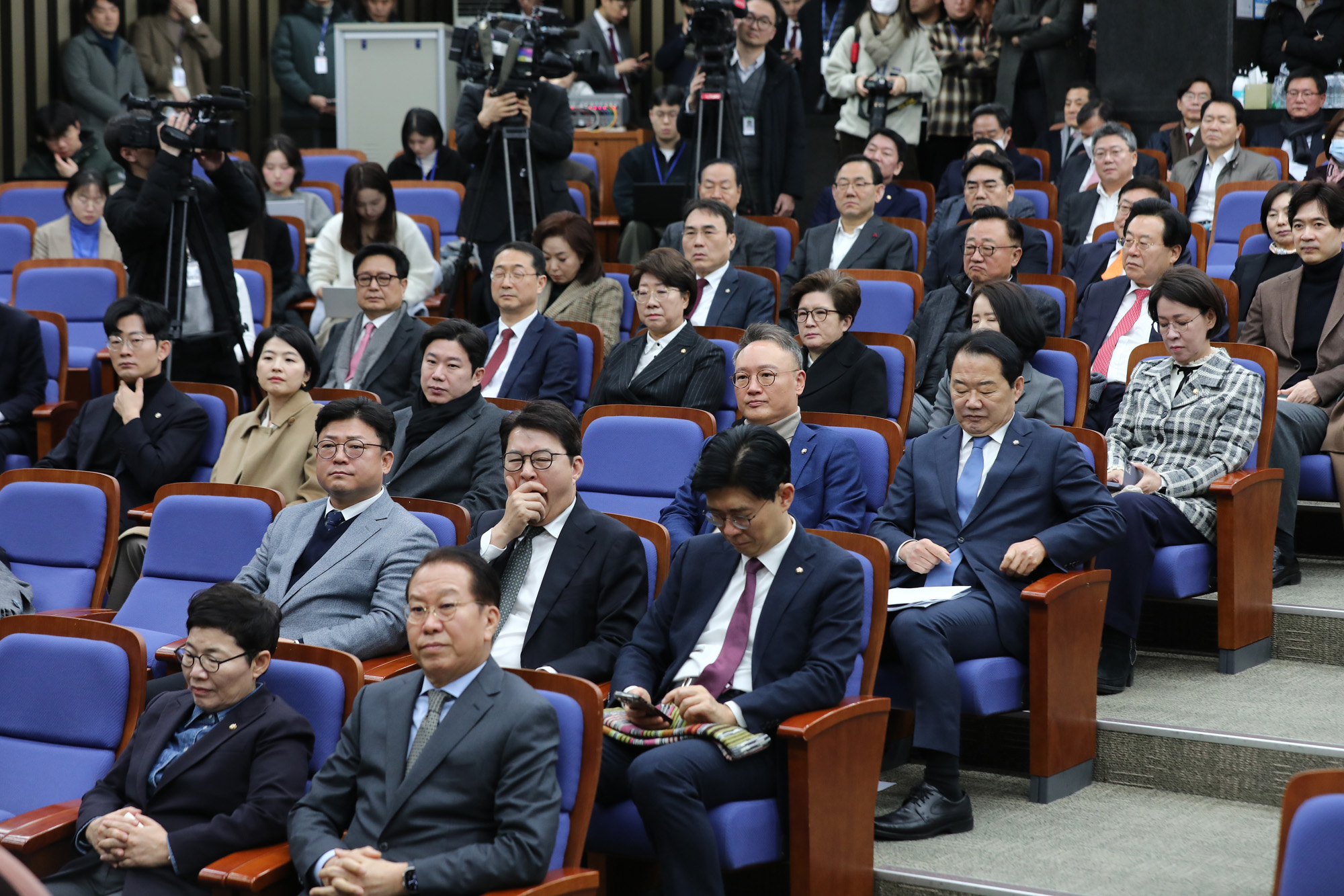 정치;국회;국민의힘 의원총회;권영세