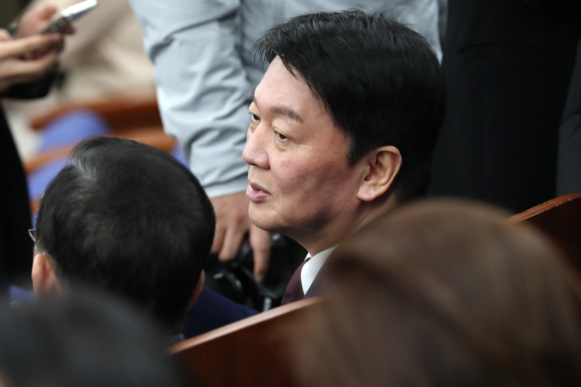 정치;국회;국민의힘 의원총회;안철수