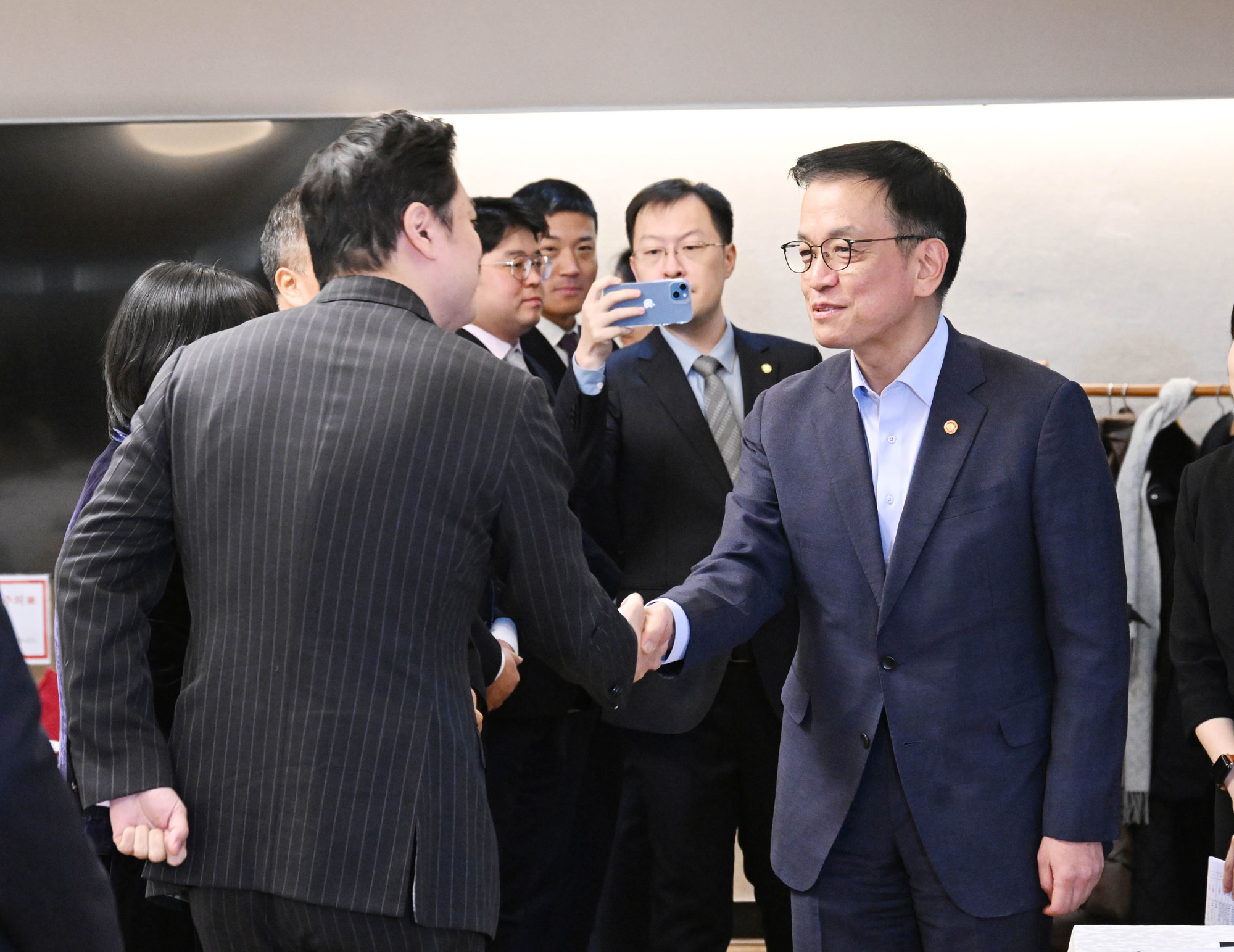 최상목;주한 중국 상의;오찬간담회
