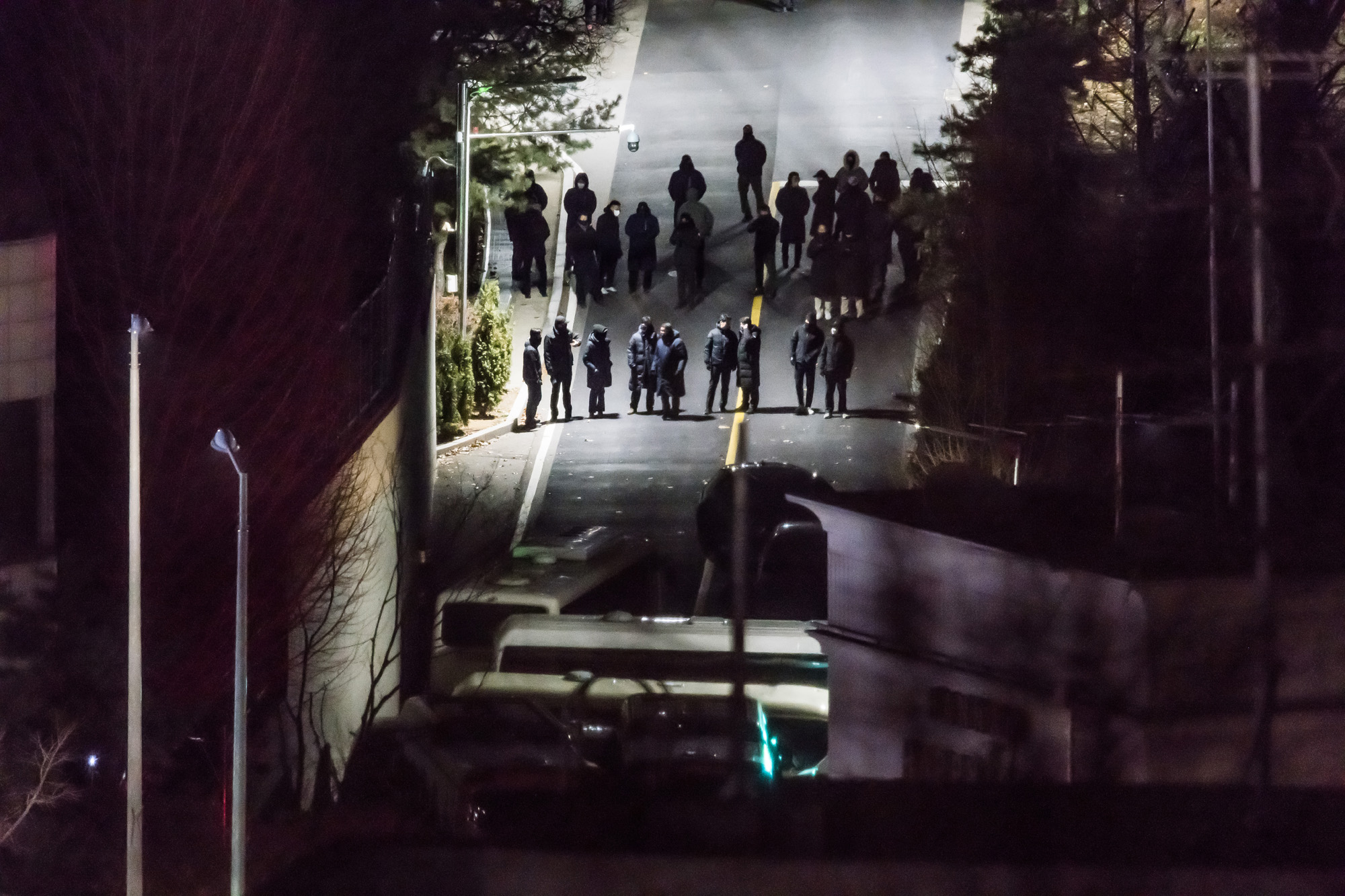 사회;사건사고;12.3계엄사태;내란수괴;윤석열;윤석열대통령관저;한남동대통령관저;한남동관저스케치;윤석열체포영장재발부;윤석열대통령체포;윤대통령체포