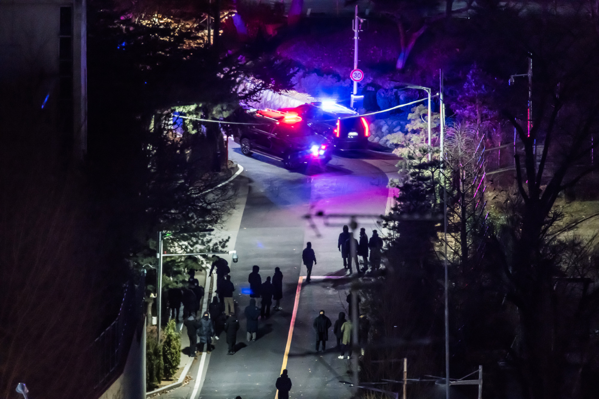 사회;사건사고;12.3계엄사태;내란수괴;윤석열;윤석열대통령관저;한남동대통령관저;한남동관저스케치;윤석열체포영장재발부;윤석열대통령체포;윤대통령체포