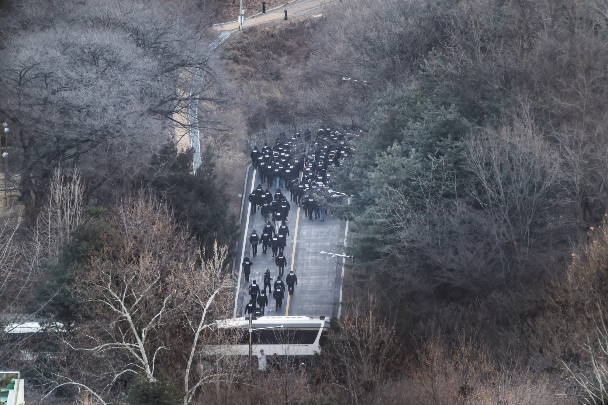 사회;사건사고;12.3계엄사태;내란수괴;윤석열;윤석열대통령관저;한남동대통령관저;한남동관저스케치;윤석열체포영장재발부;윤석열대통령체포;윤대통령체포