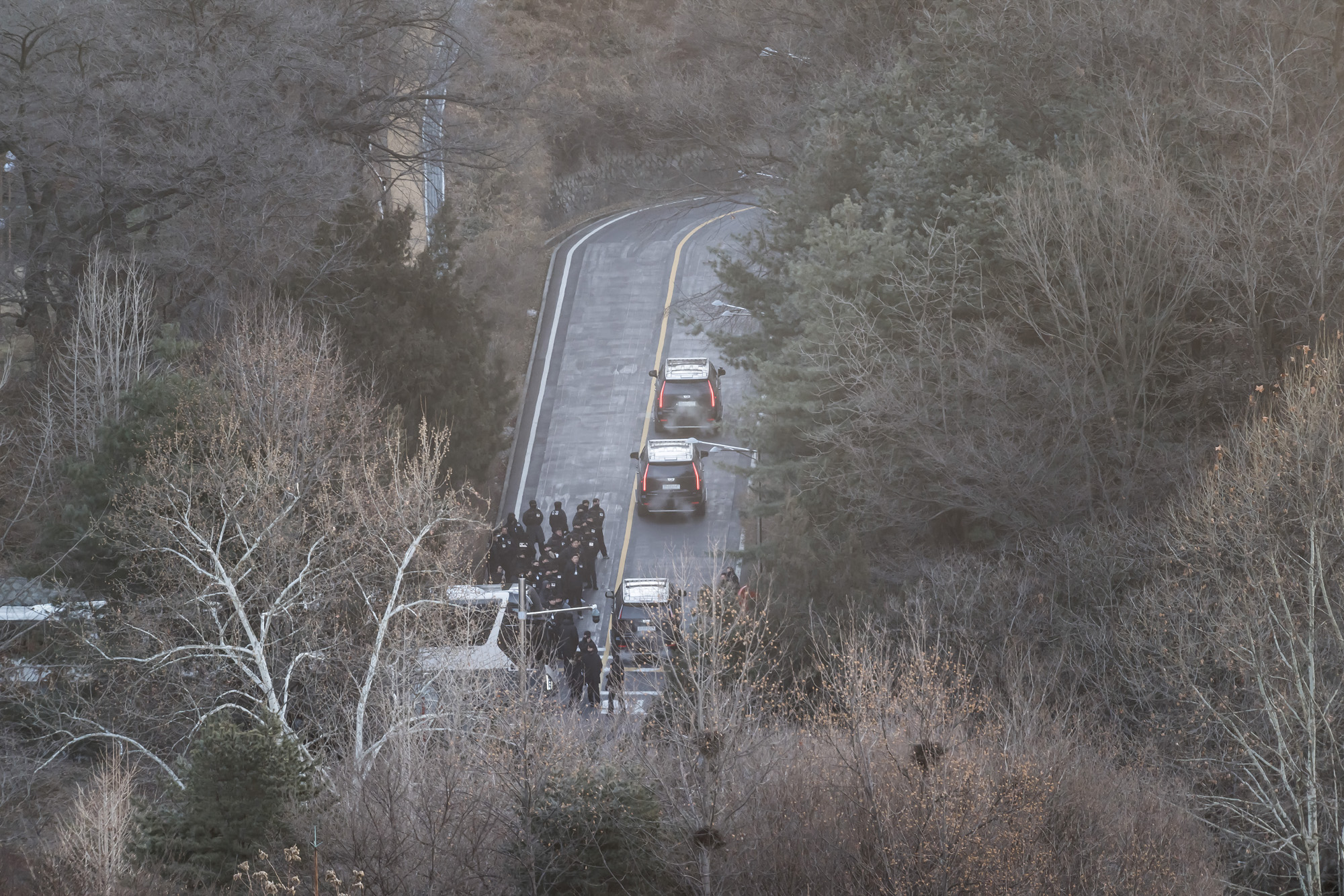 사회;사건사고;12.3계엄사태;내란수괴;윤석열;윤석열대통령관저;한남동대통령관저;한남동관저스케치;윤석열체포영장재발부;윤석열대통령체포;윤대통령체포