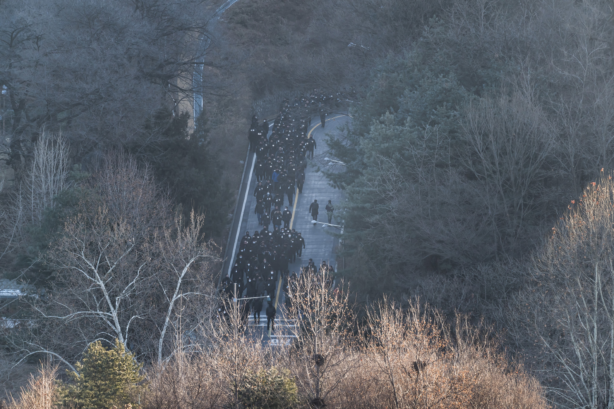 사회;사건사고;12.3계엄사태;내란수괴;윤석열;윤석열대통령관저;한남동대통령관저;한남동관저스케치;윤석열체포영장재발부;윤석열대통령체포;윤대통령체포