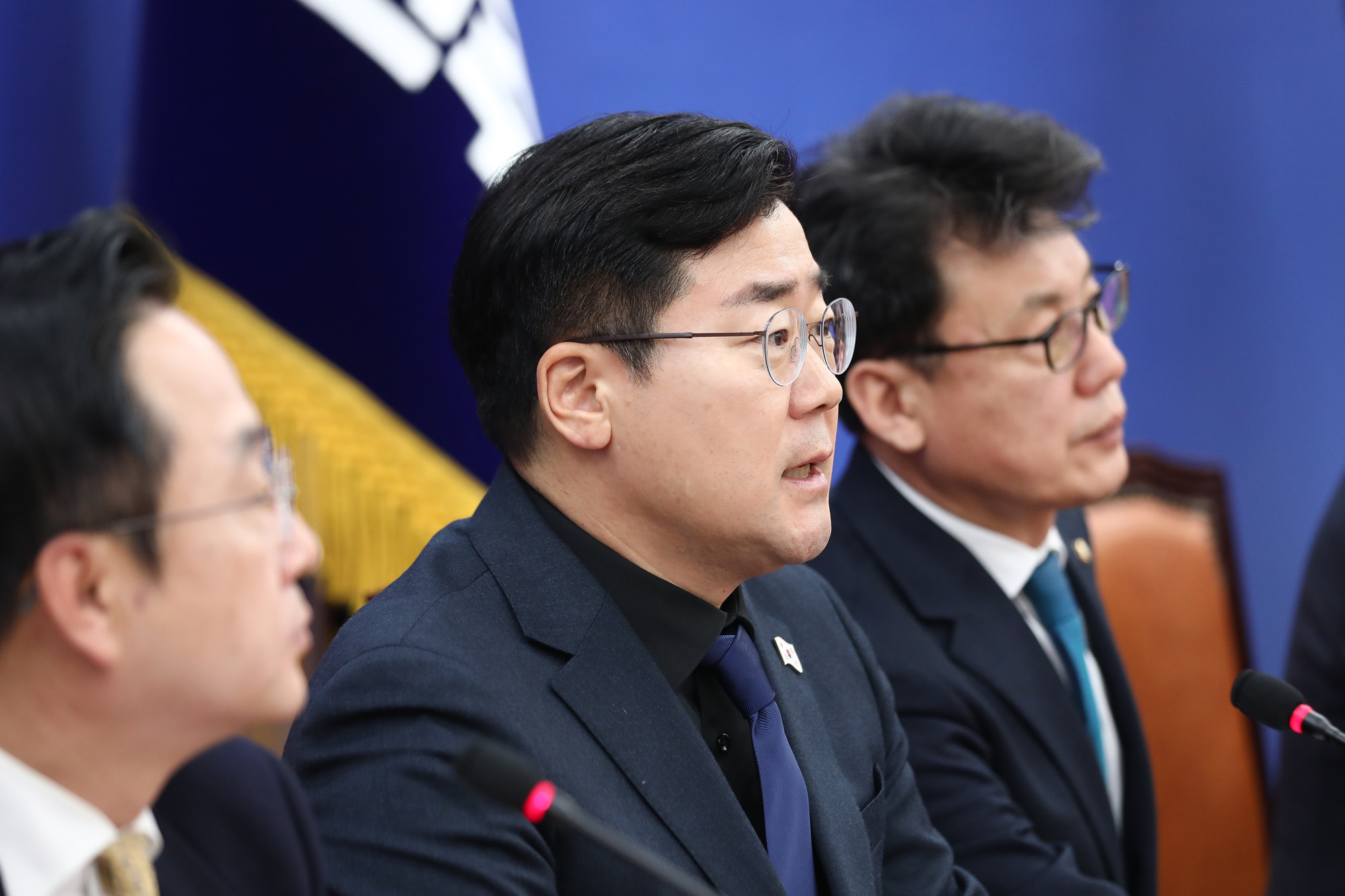 저이;국회;더불어민주당 원내대책회의;박찬대
