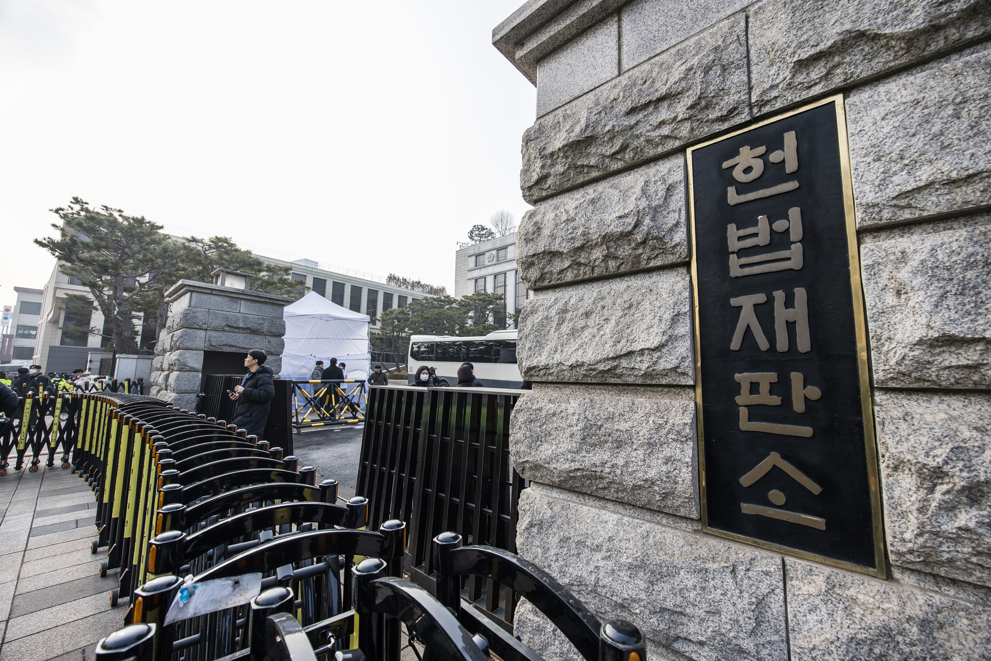정치;인물;윤석열;윤석열대통령;윤석열탄핵;윤석열탄핵심판3차변론;헌법재판소;헌재탄핵심판;헌법재판소경계강화