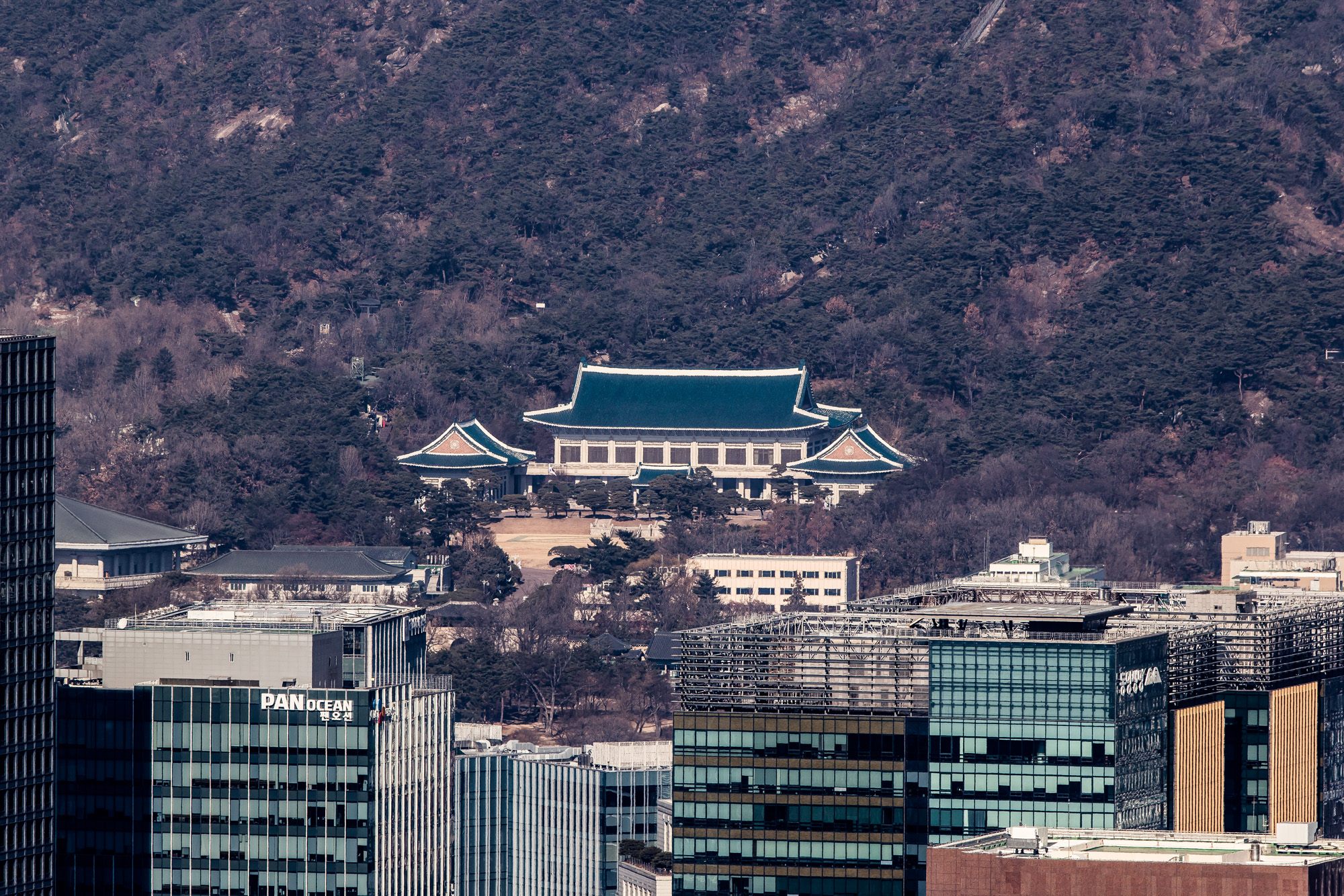 정치;정부;청와대;청와대전경;남산청와대전경;청와대개방