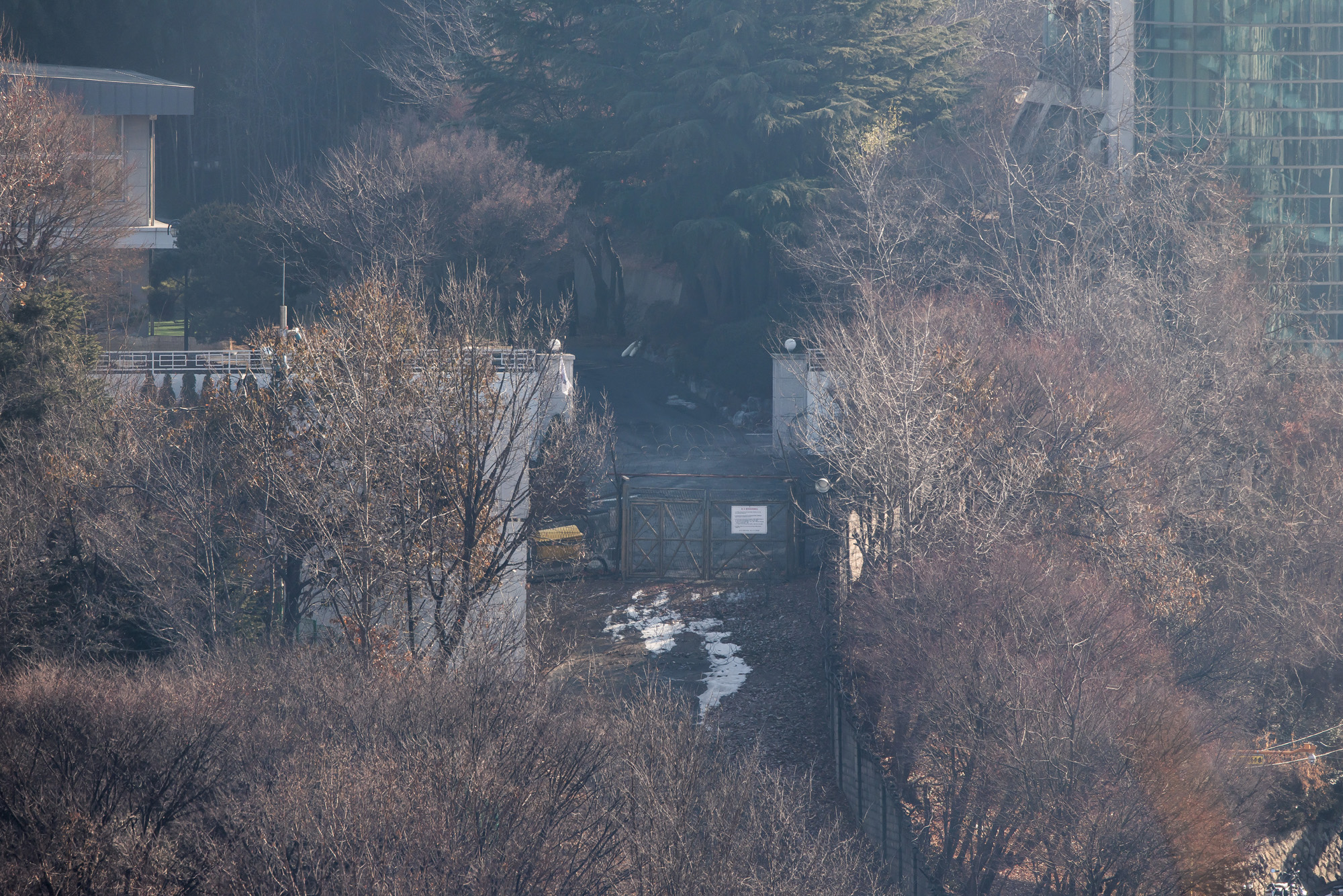 사회;사건사고;12.3계엄사태;내란수괴;윤석열;윤석열대통령관저;한남동대통령관저;한남동관저스케치;윤석열체포영장재발부;윤석열대통령체포;윤대통령체포