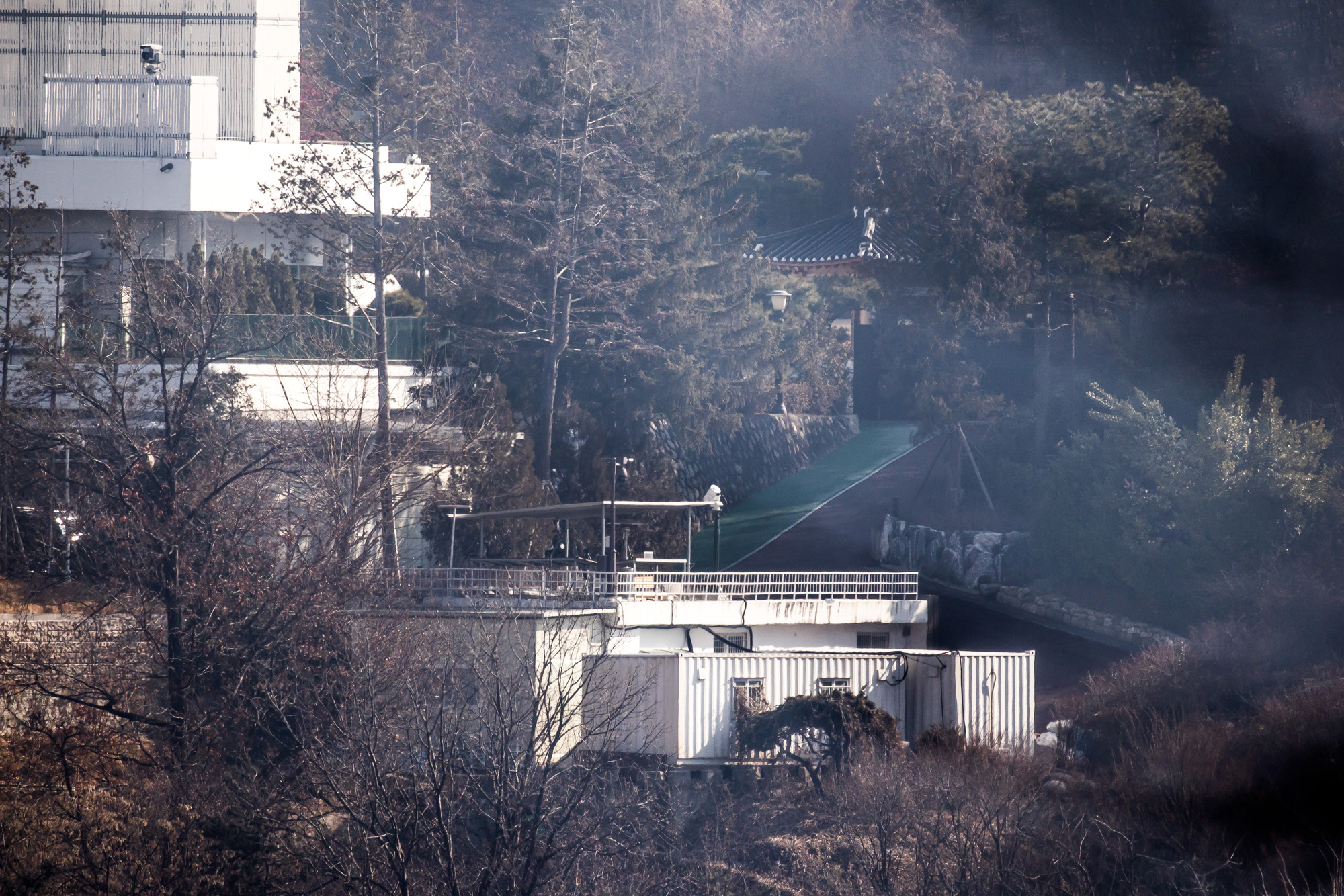 사회;사건사고;12.3계엄사태;내란수괴;윤석열;윤석열대통령관저;한남동대통령관저;한남동관저스케치;윤석열체포영장재발부;윤석열대통령체포;윤대통령체포