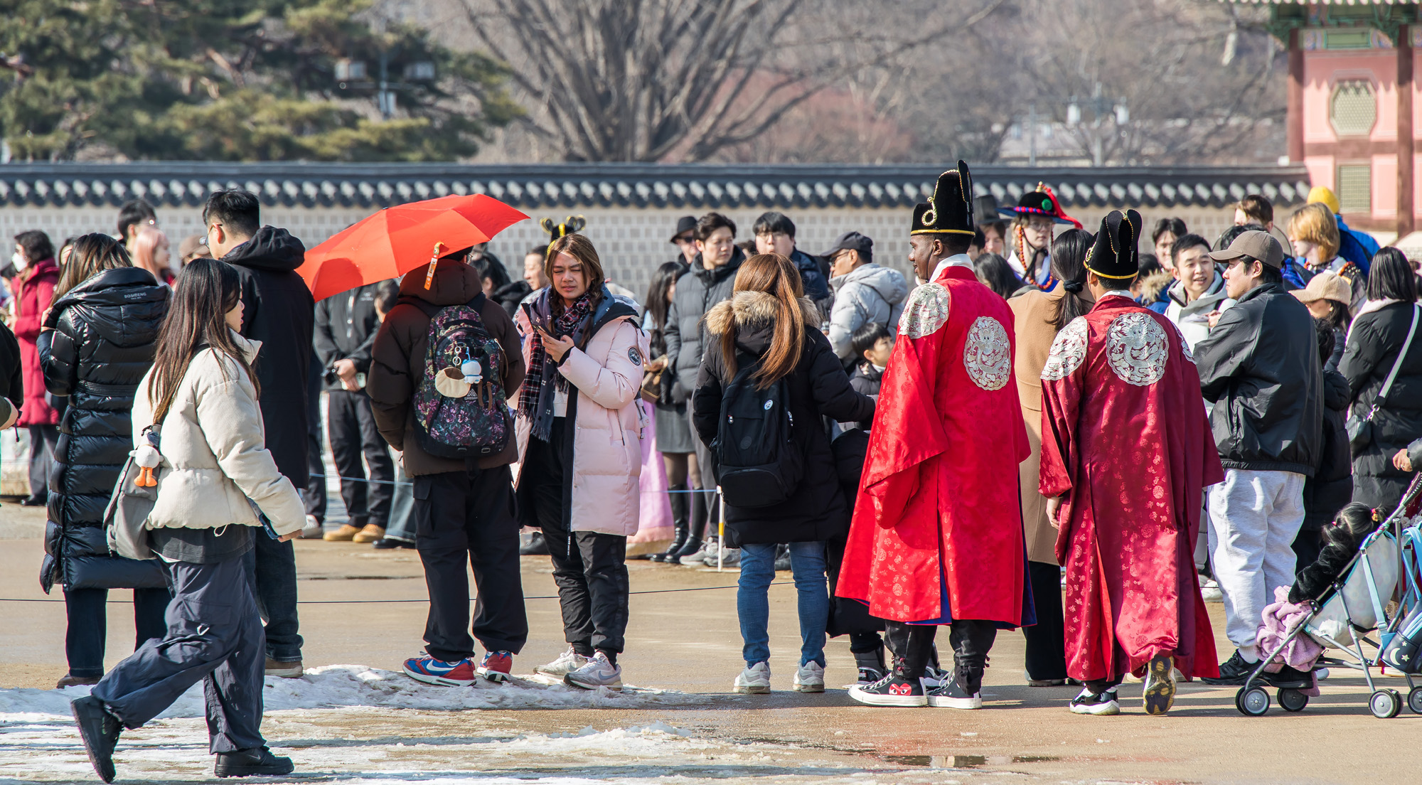 사회;세태;관광;관광산업;외국인관광객;방한관광객;경복궁;경복궁외국인관광객