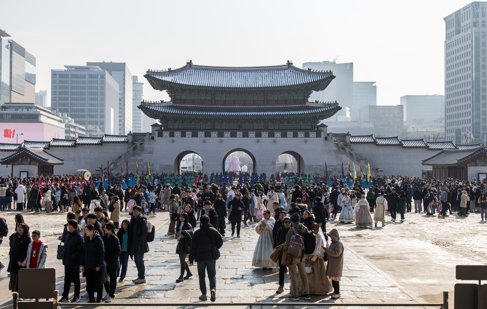 사회;세태;관광;관광산업;외국인관광객;방한관광객;경복궁;경복궁외국인관광객