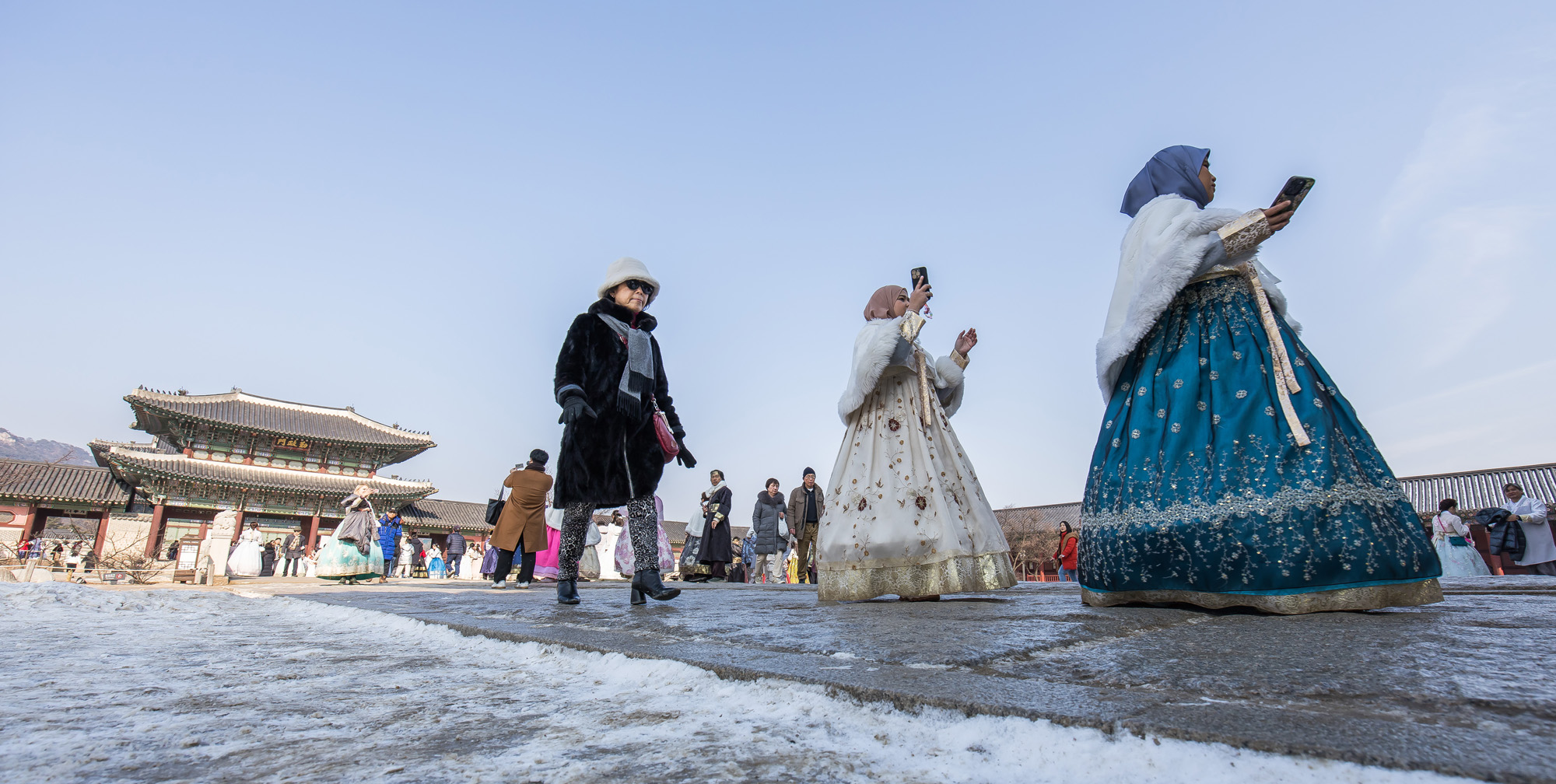사회;세태;관광;관광산업;외국인관광객;방한관광객;경복궁;경복궁외국인관광객