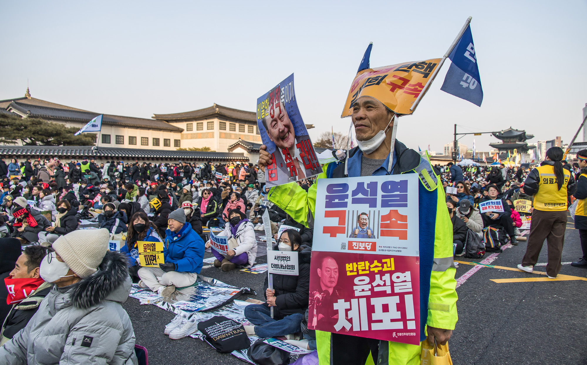 집회;시위;윤석열대통령탄핵촉구집회;윤석열즉각퇴진사회대개혁비상행동;촛불행동;윤대통령탄핵촉구집회;윤석열대통령탄핵찬성집회