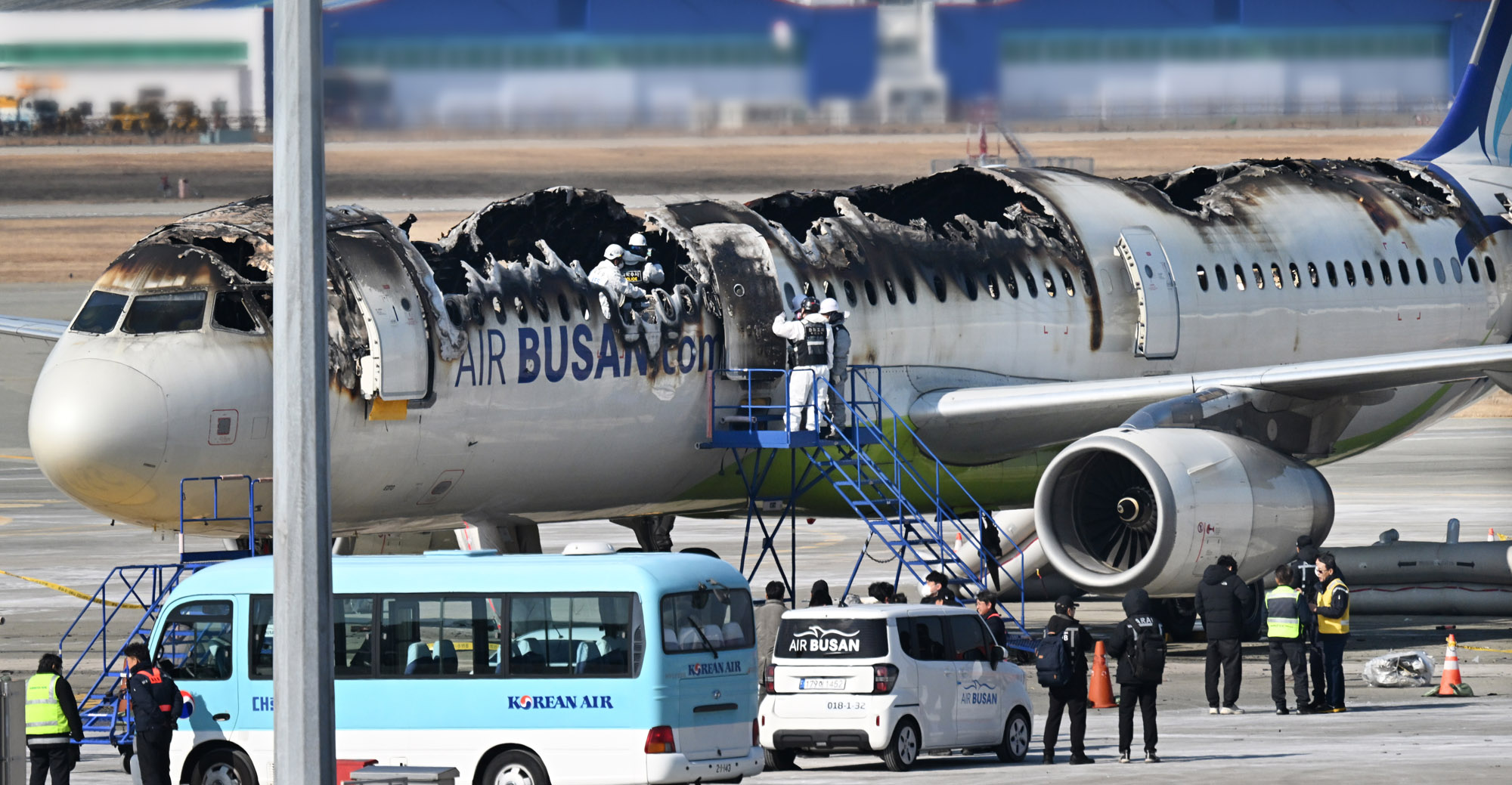에어부산;여객기화재;여객기불;여객기보조배터리