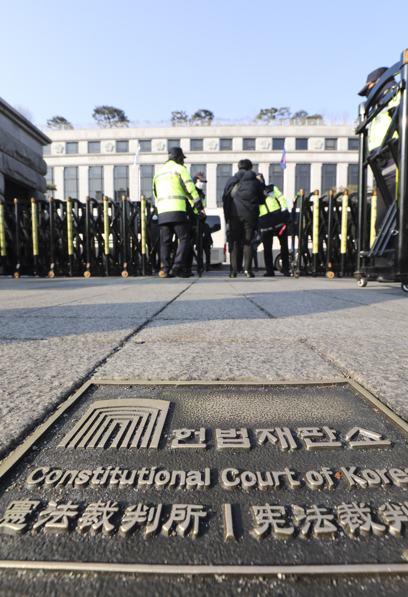 헌법재판소;윤석열탄핵;헌법재판소차벽