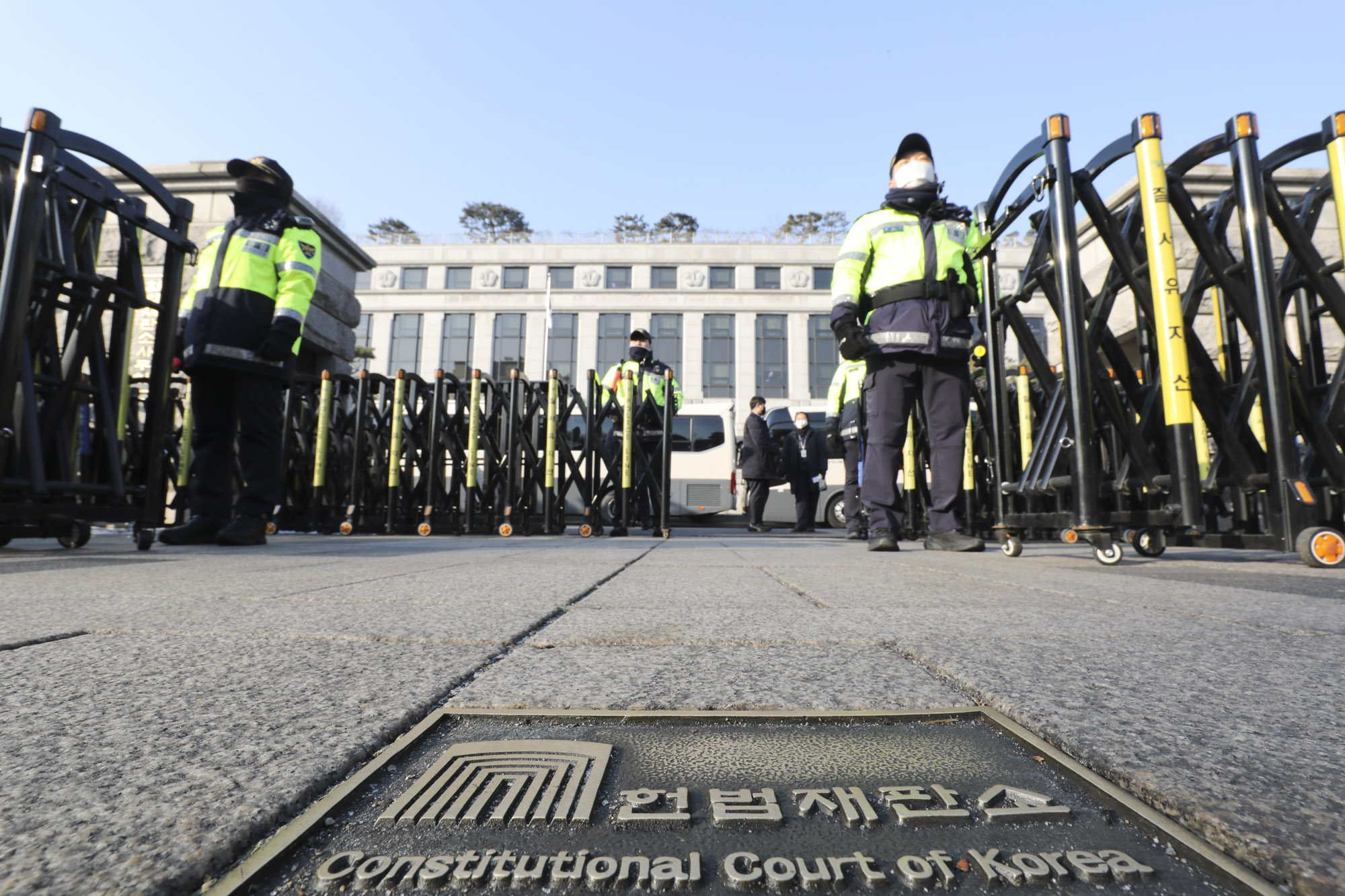 헌법재판소;윤석열탄핵;헌법재판소차벽