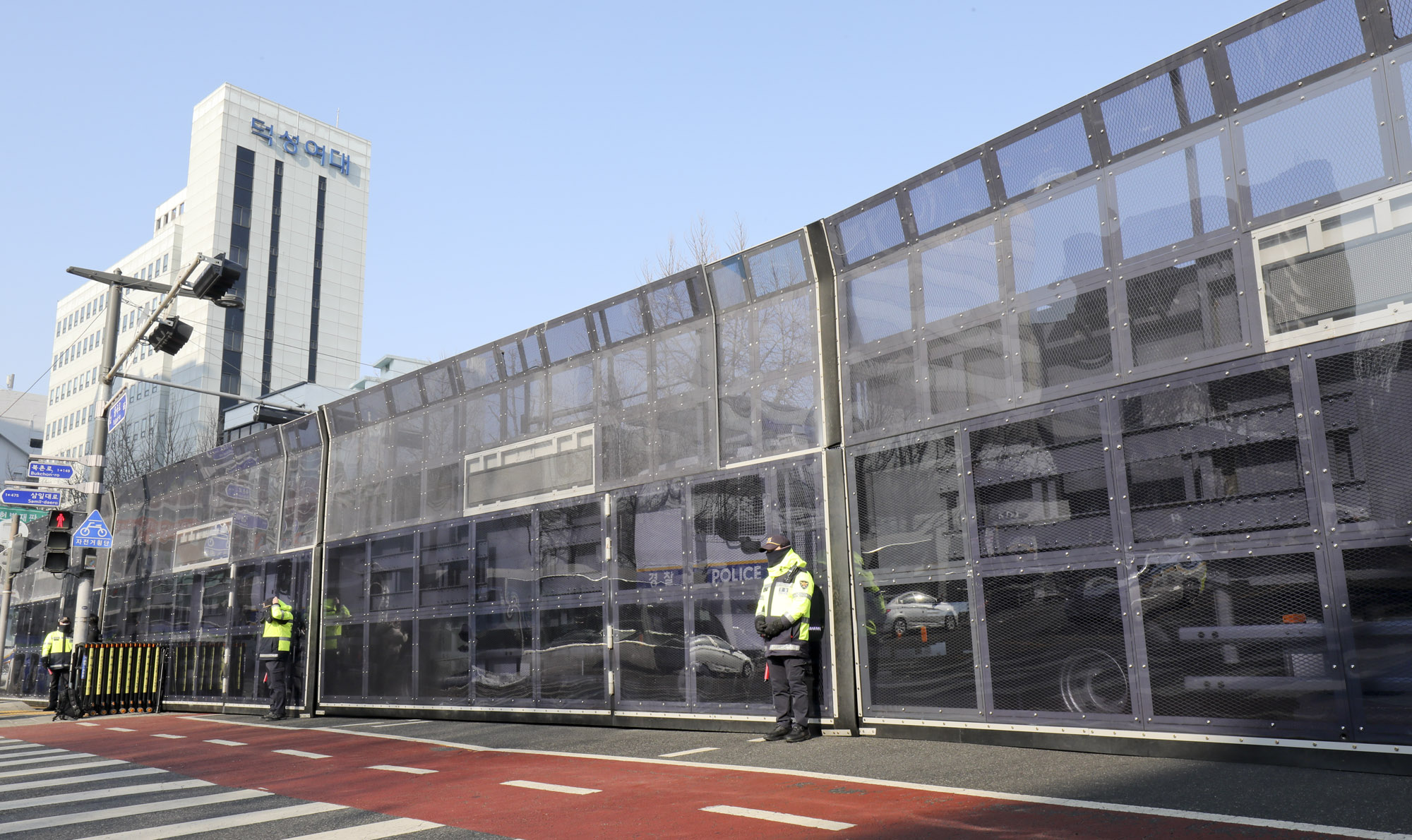 헌법재판소;윤석열탄핵;헌법재판소차벽