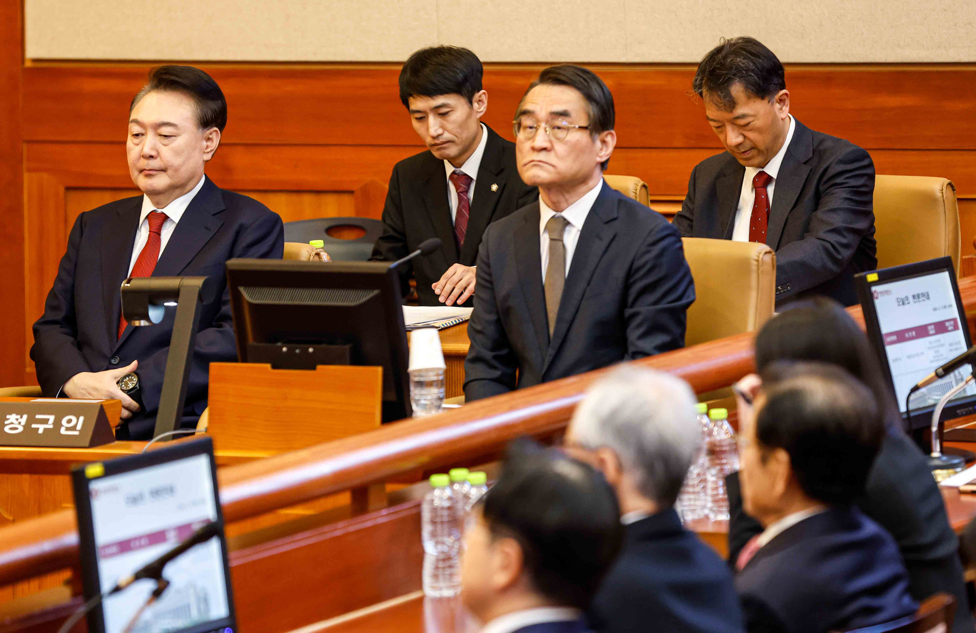 정치;인물;윤석열;윤석열탄핵심판;헌법재판소;윤석열대통령탄핵심판7차변론;윤대통령탄핵심판7차변론;헌재대통령탄핵심판