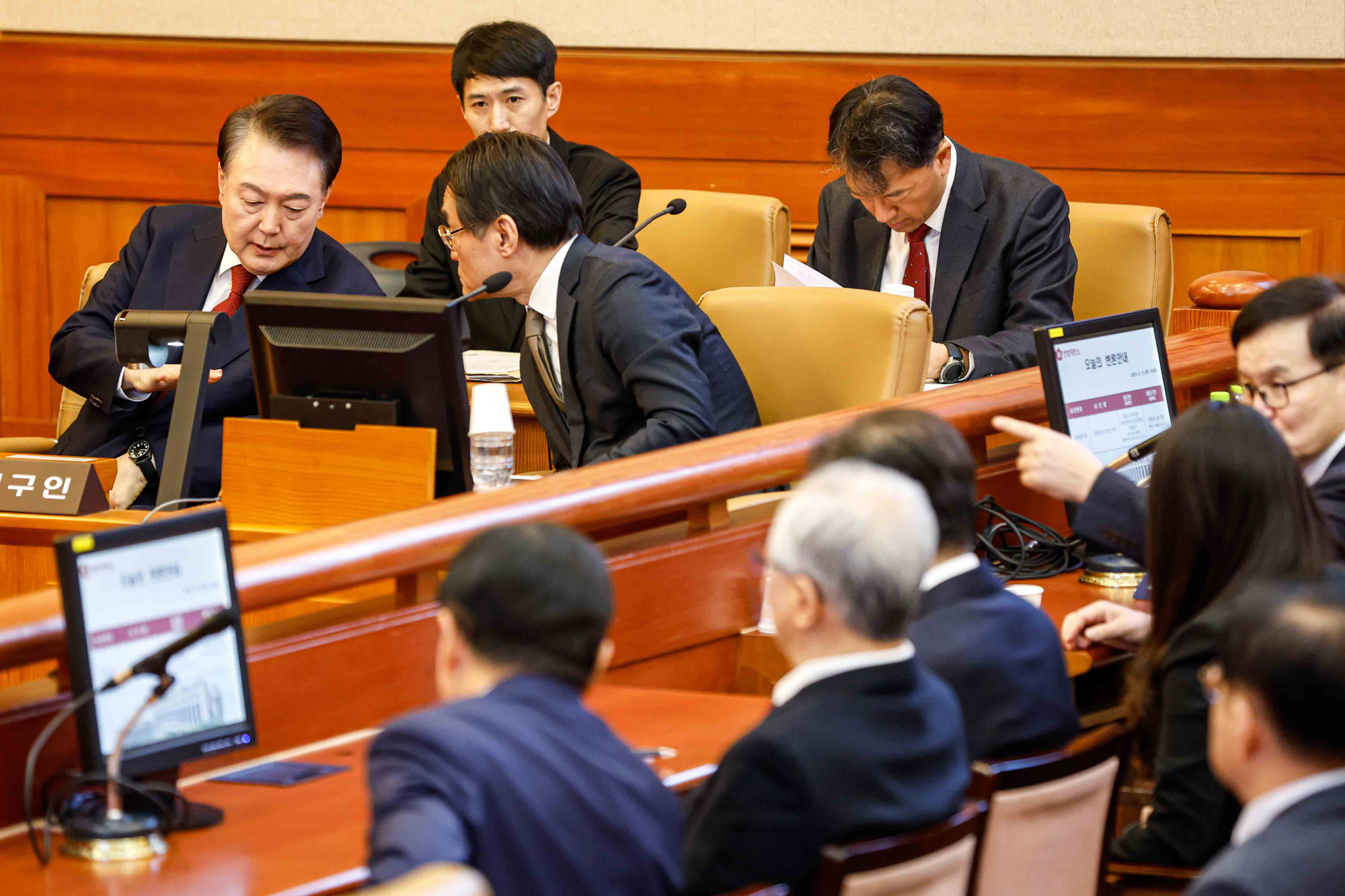 정치;인물;윤석열;윤석열탄핵심판;헌법재판소;윤석열대통령탄핵심판7차변론;윤대통령탄핵심판7차변론;헌재대통령탄핵심판