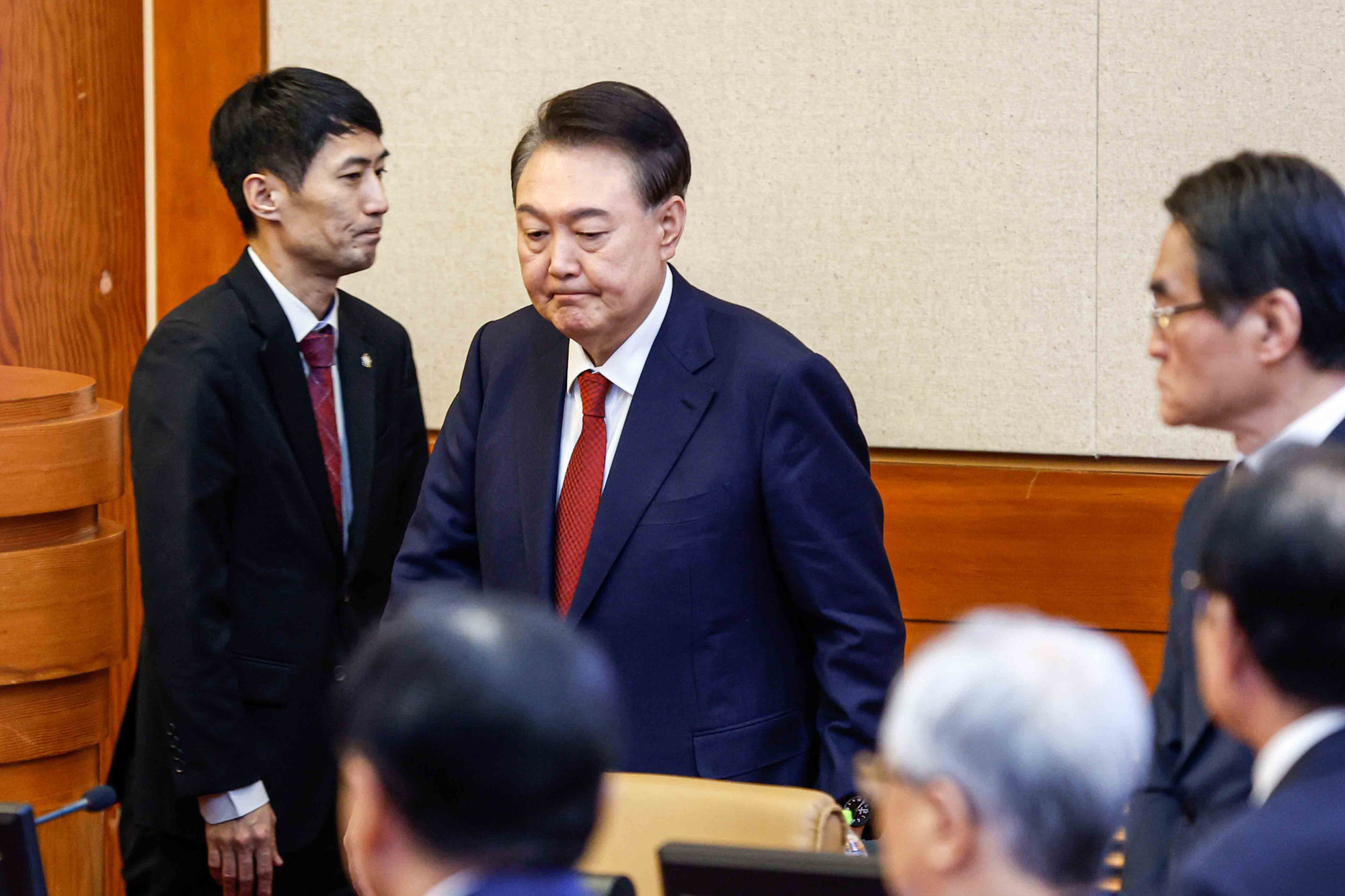 정치;인물;윤석열;윤석열탄핵심판;헌법재판소;윤석열대통령탄핵심판7차변론;윤대통령탄핵심판7차변론;헌재대통령탄핵심판